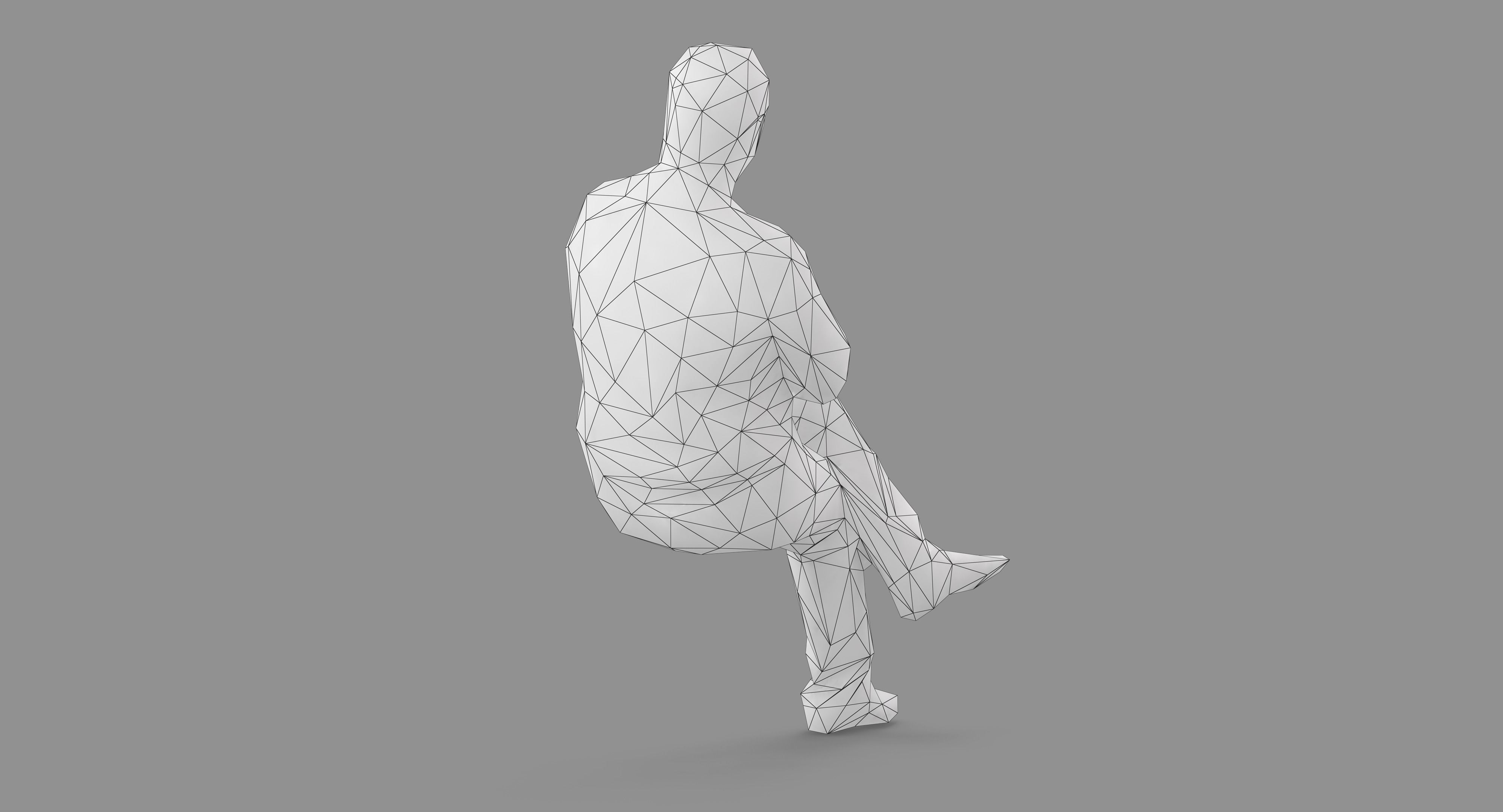 Man 1k 216 Low-poly 3D model_32