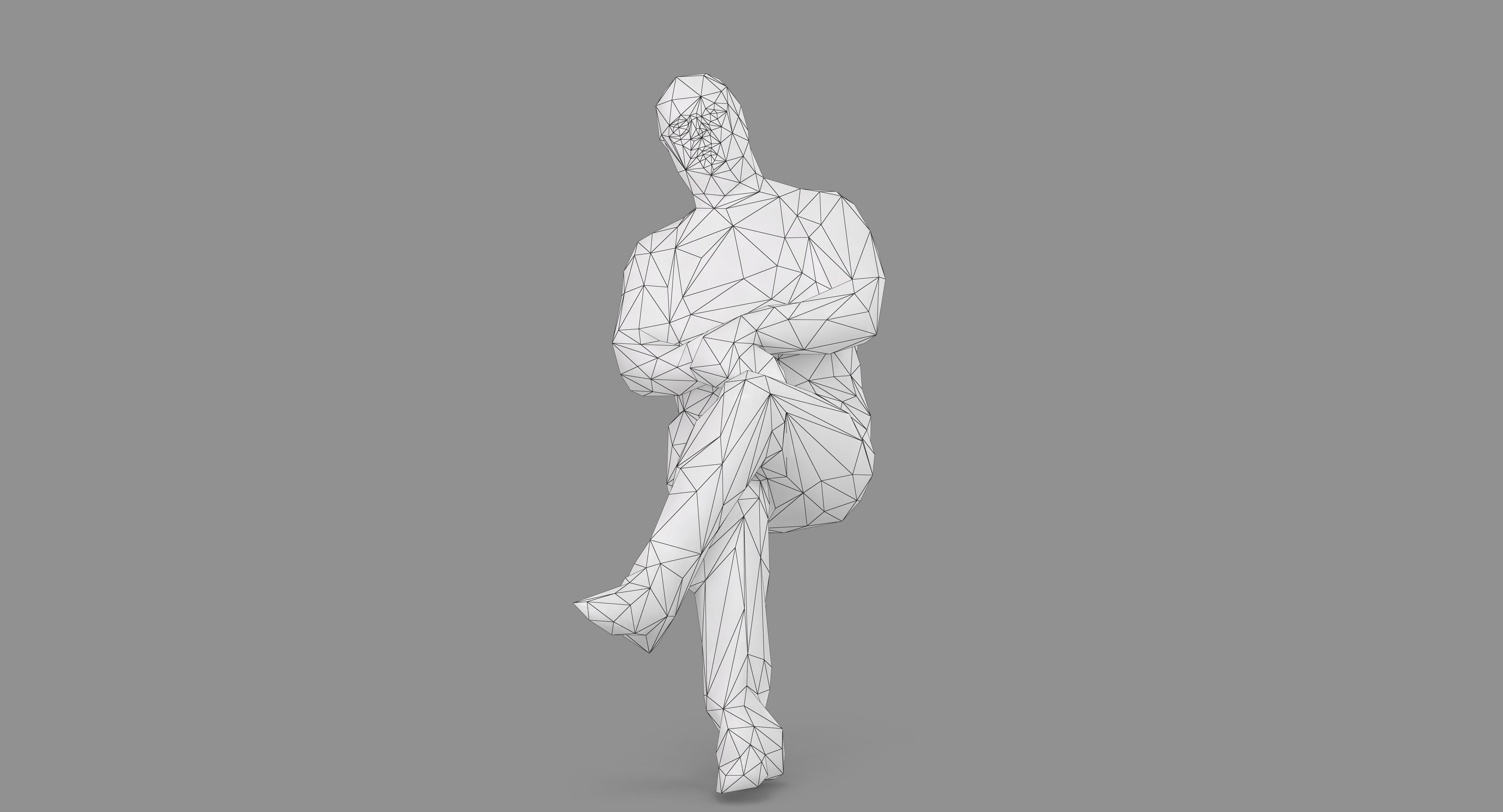 Man 1k 216 Low-poly 3D model_45