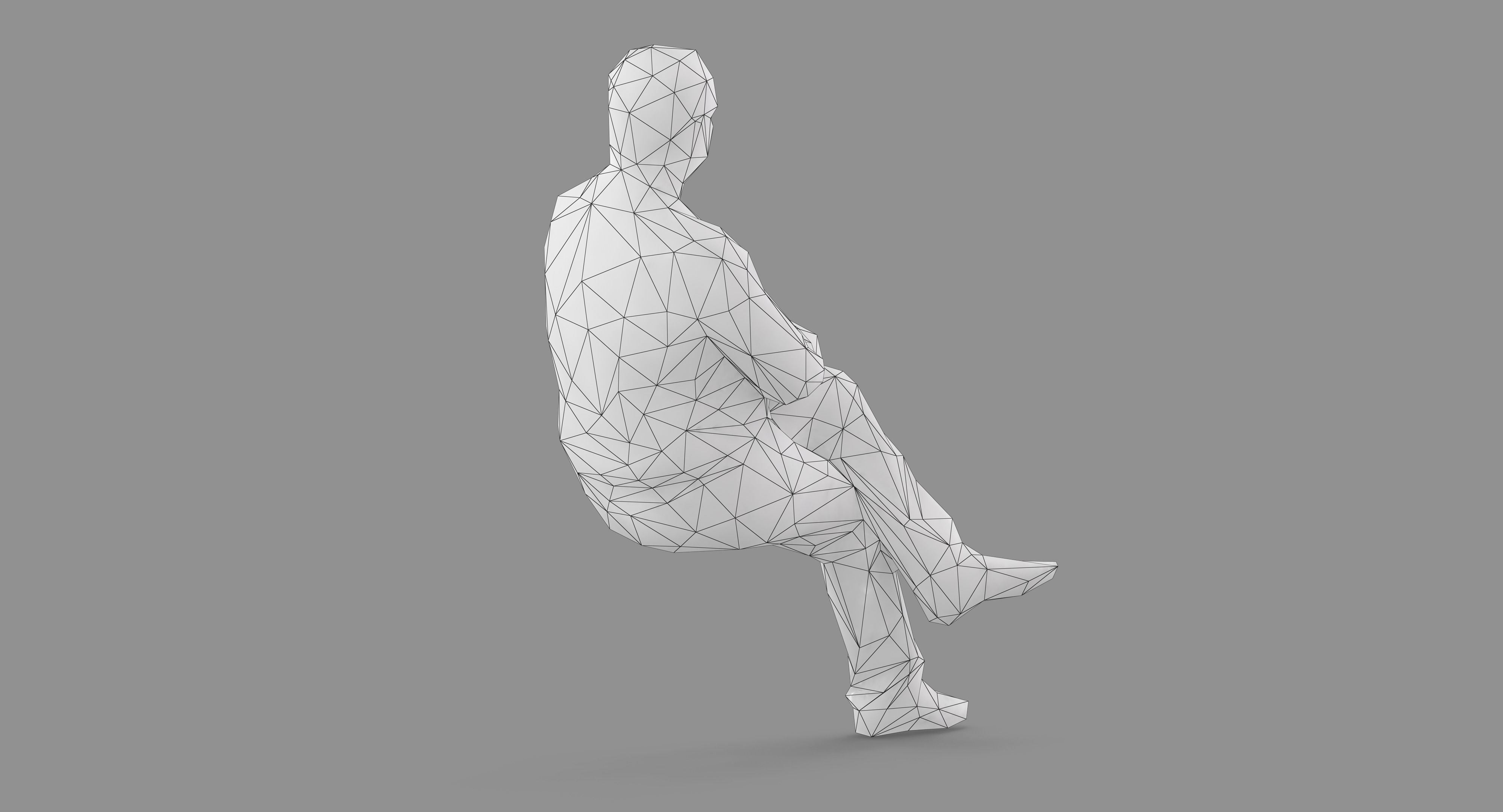 Man 1k 216 Low-poly 3D model_31