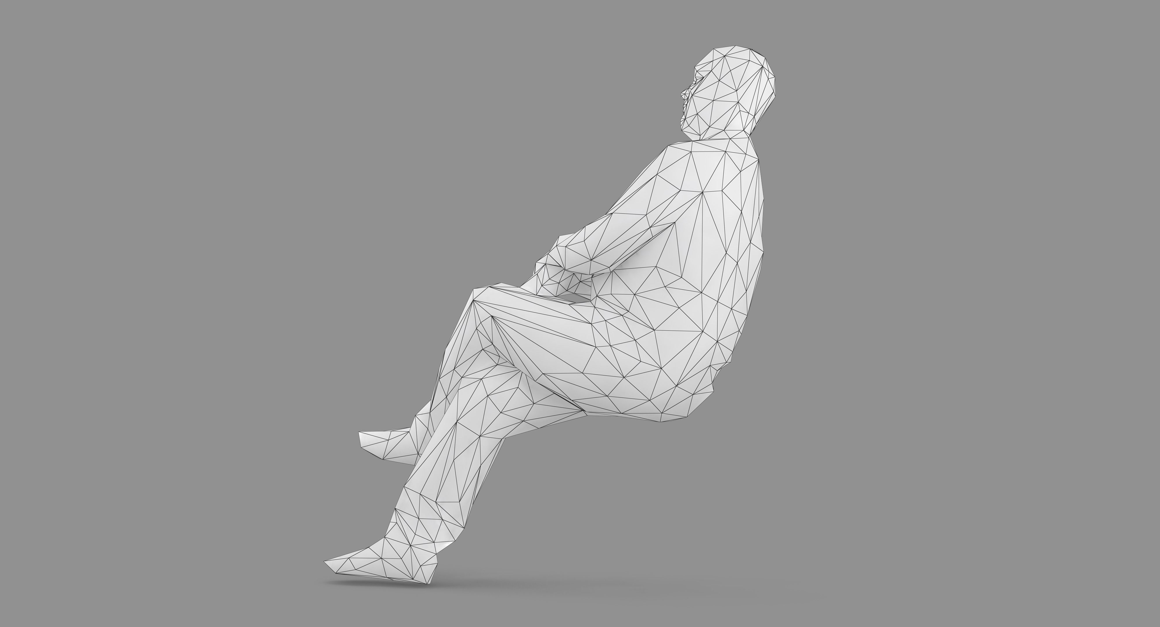 Man 1k 216 Low-poly 3D model_39