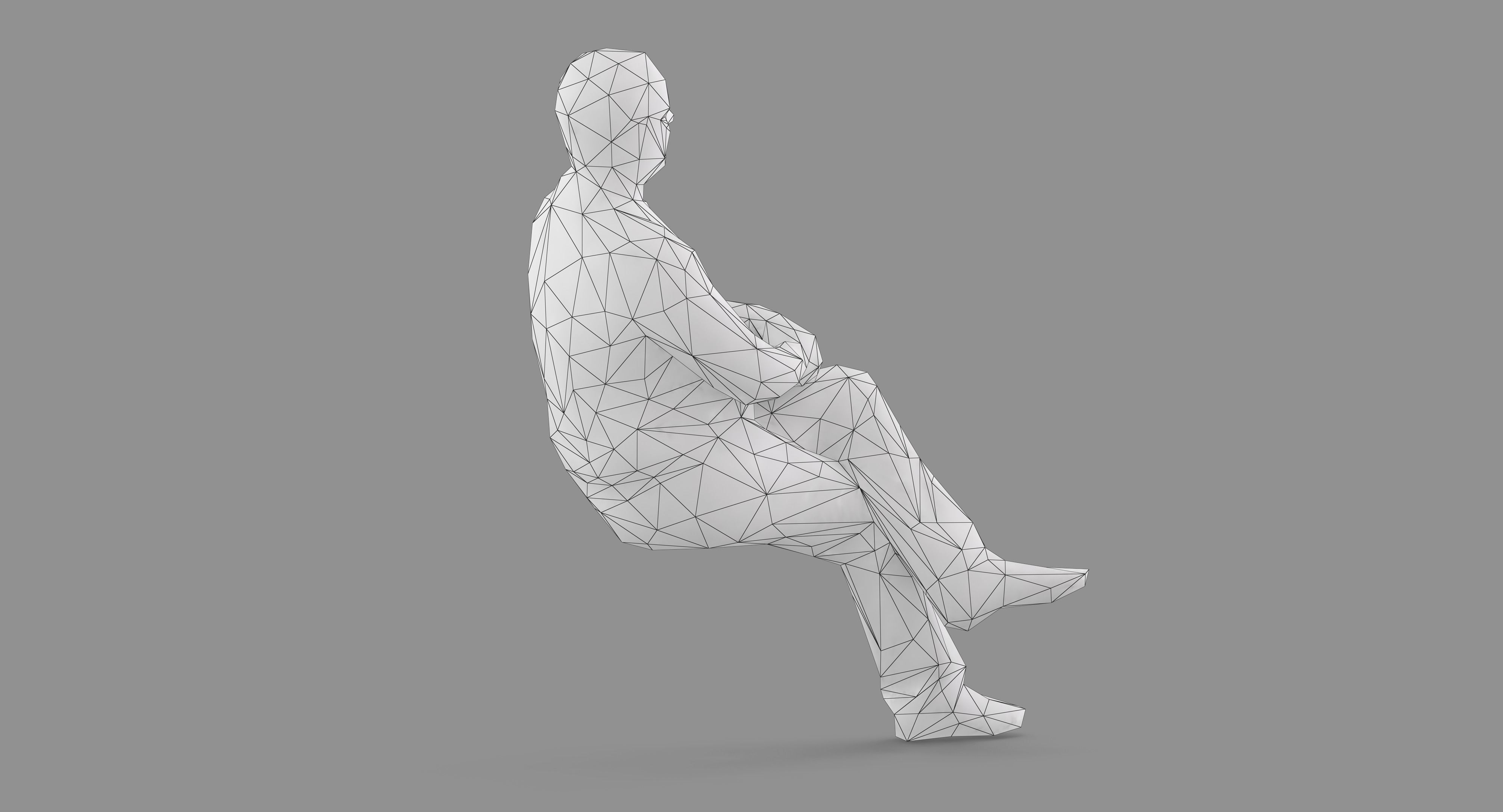 Man 1k 216 Low-poly 3D model_30