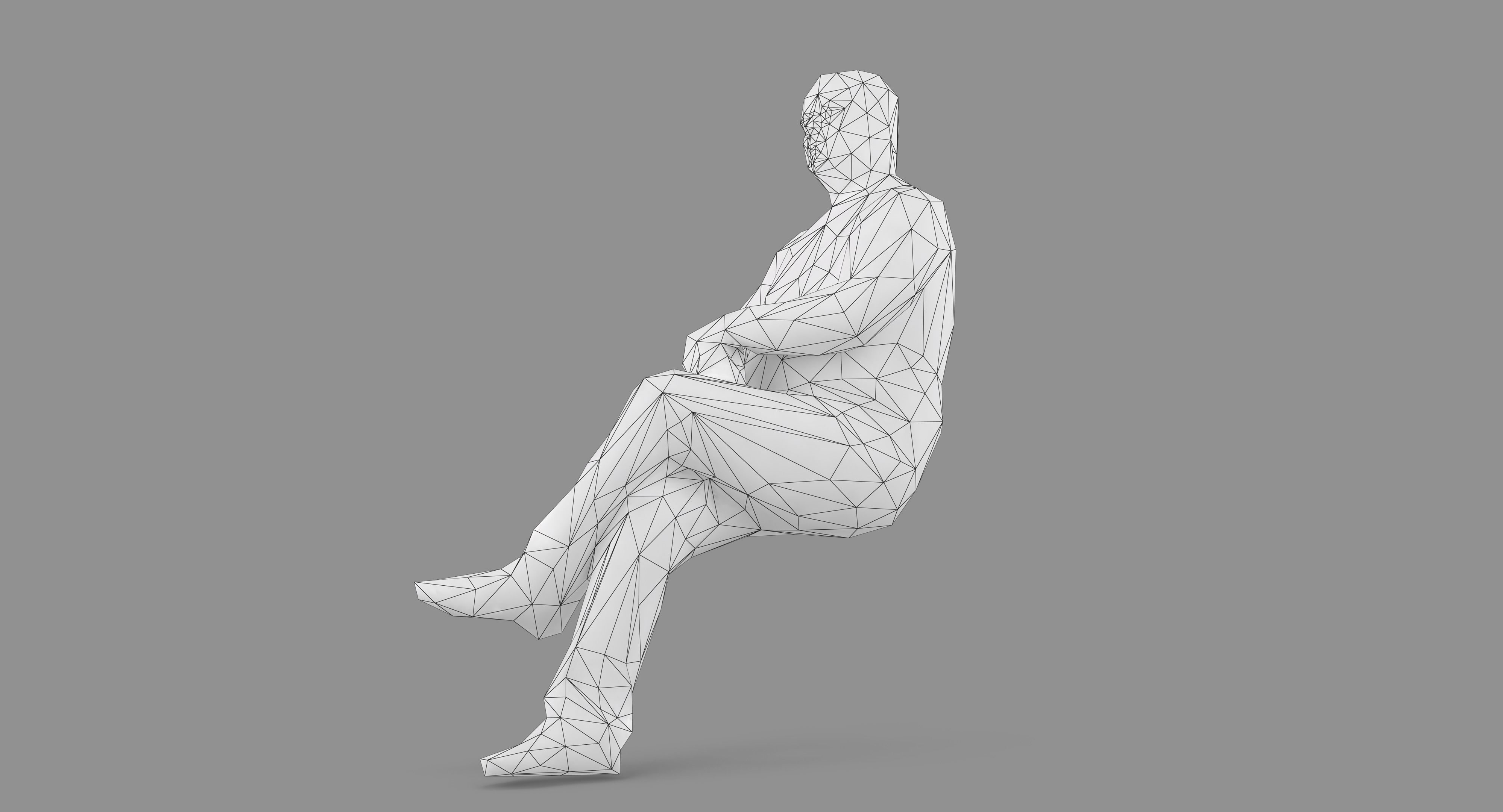 Man 1k 216 Low-poly 3D model_42