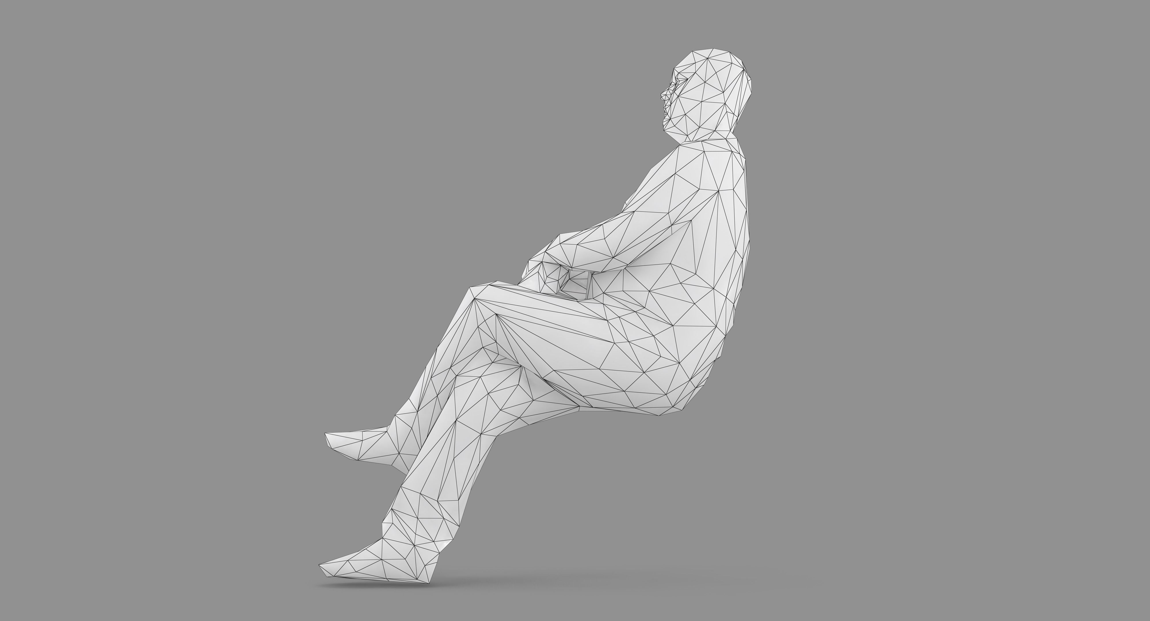 Man 1k 216 Low-poly 3D model_40