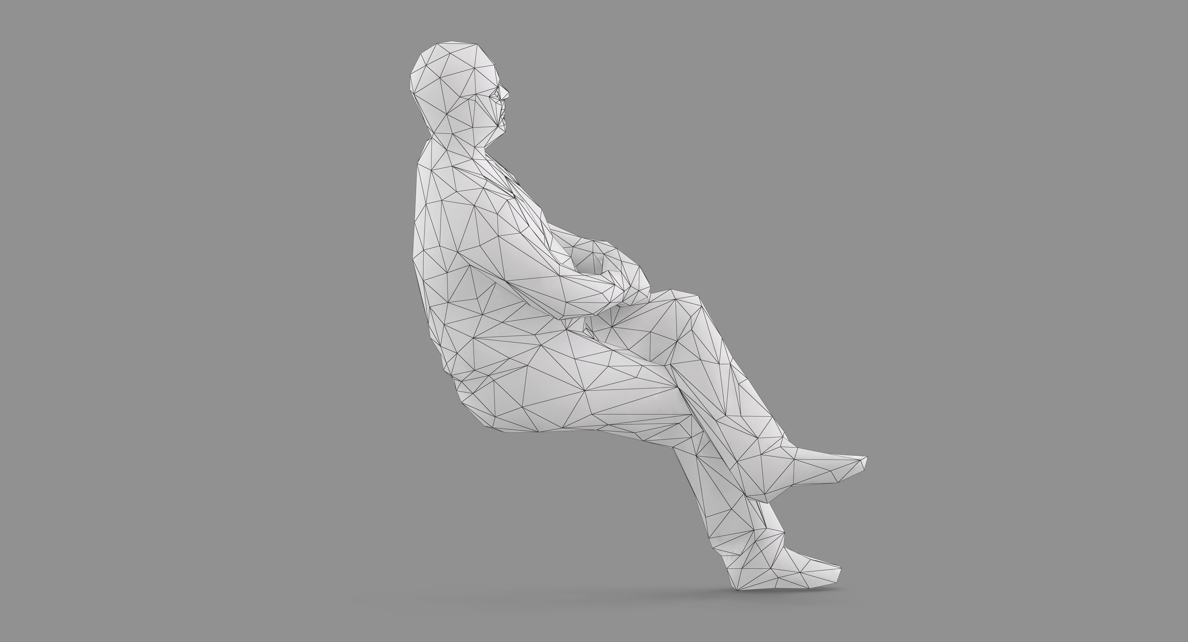 Man 1k 216 Low-poly 3D model_29