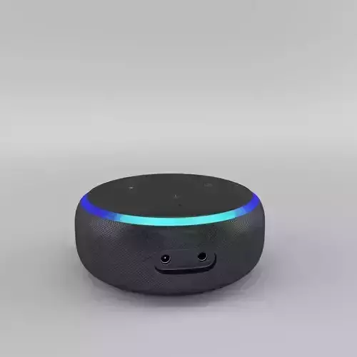 Amazon Echo Dot 3rd Generation 2018 - Charcoal 3D model