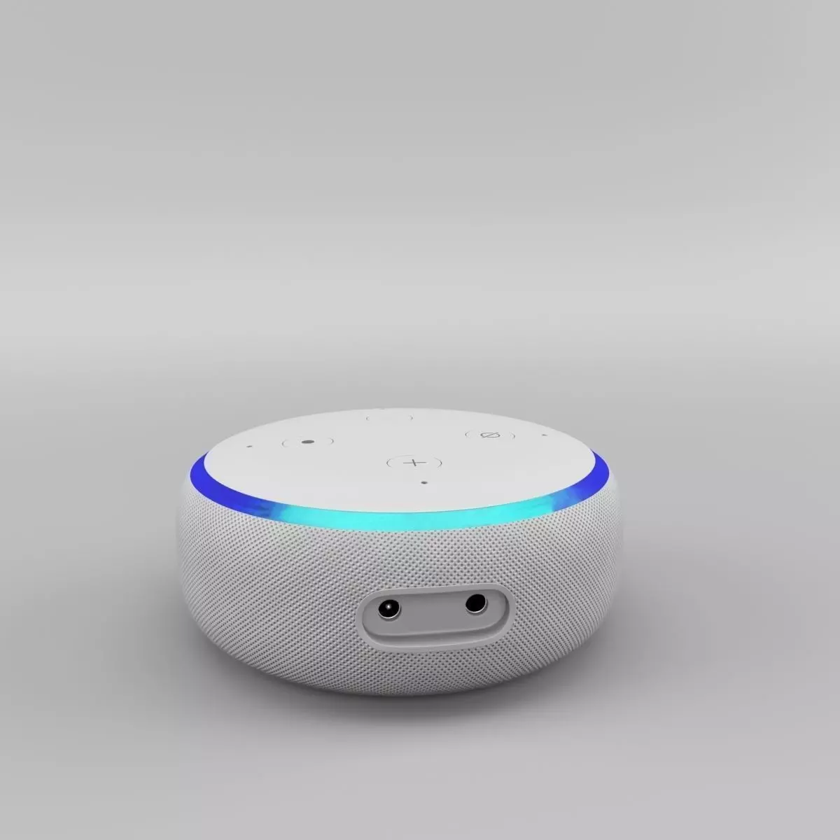 Amazon Echo Dot 3rd Generation 2018 - Sandstone 3D model_0