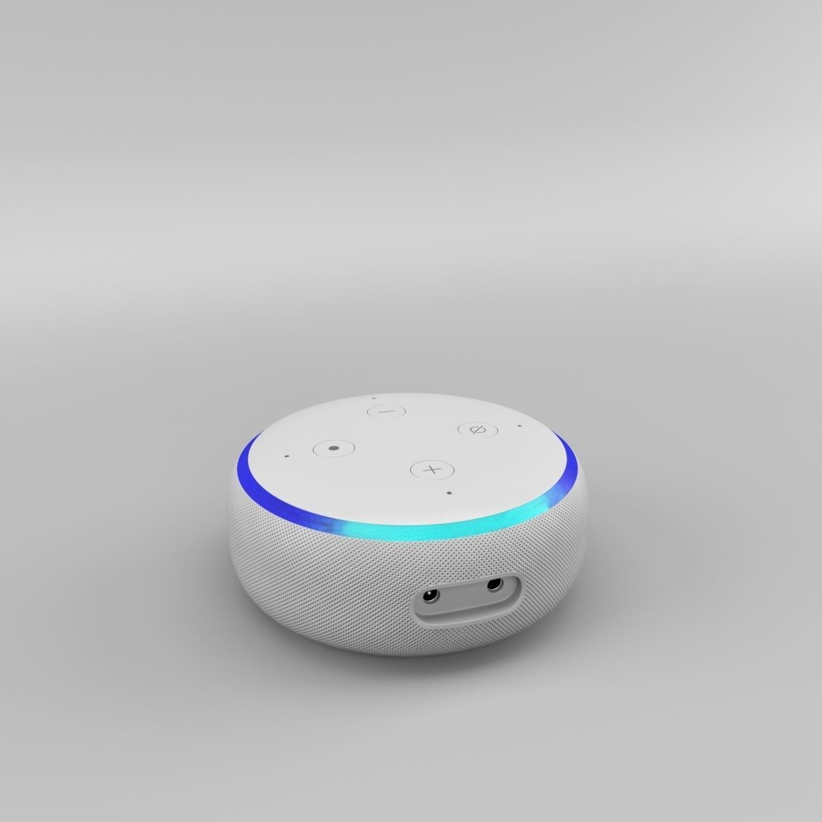Amazon Echo Dot 3rd Generation 2018 - Sandstone 3D model_1