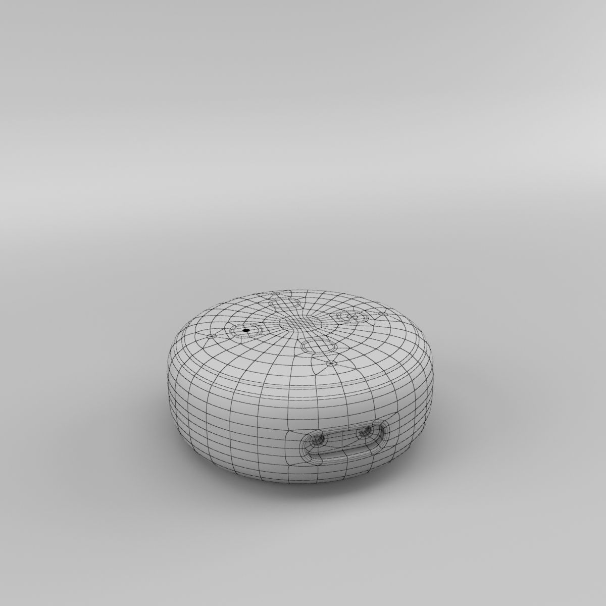 Amazon Echo Dot 3rd Generation 2018 - Sandstone 3D model_8