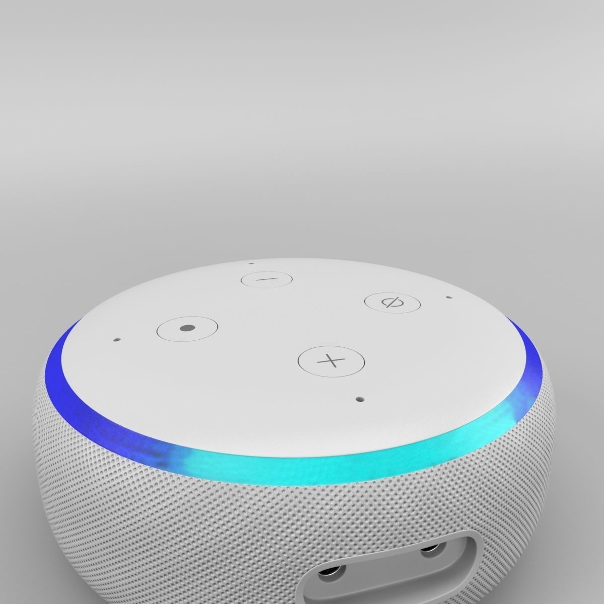 Amazon Echo Dot 3rd Generation 2018 - Sandstone 3D model_6