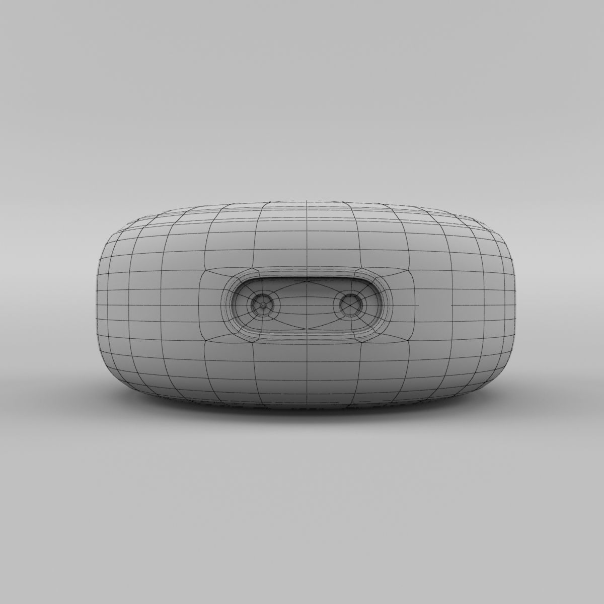 Amazon Echo Dot 3rd Generation 2018 - Sandstone 3D model_9