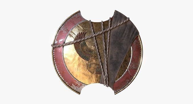 Bayek Shield - Fan Art Low-poly 3D model
