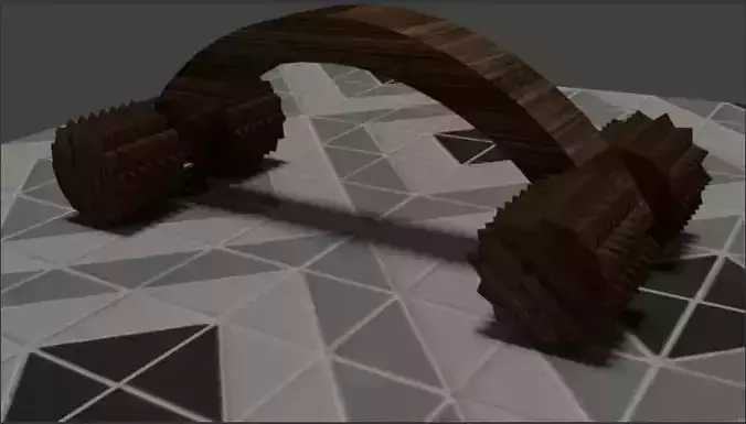 Manual Body Massager 3D model
