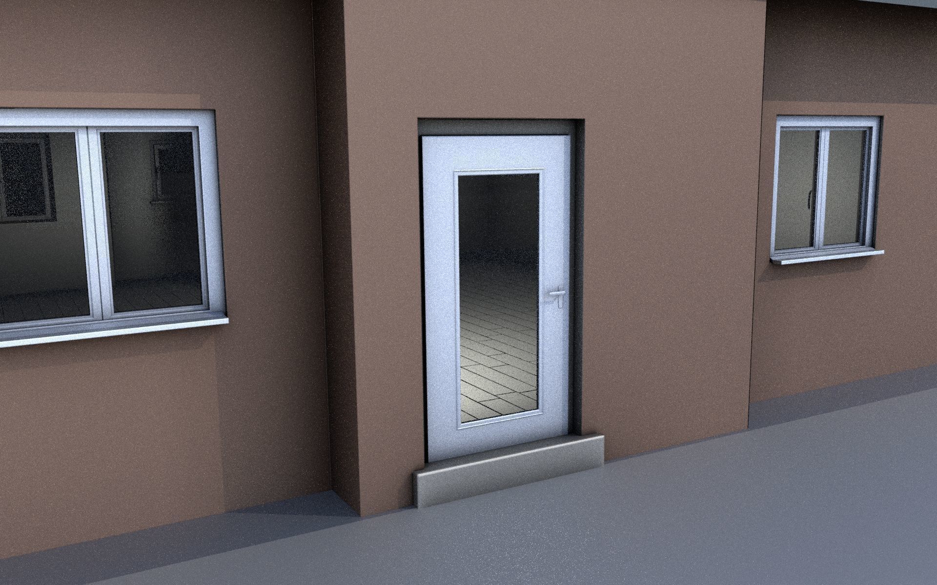 City Double Houses 3D Model Collection_560