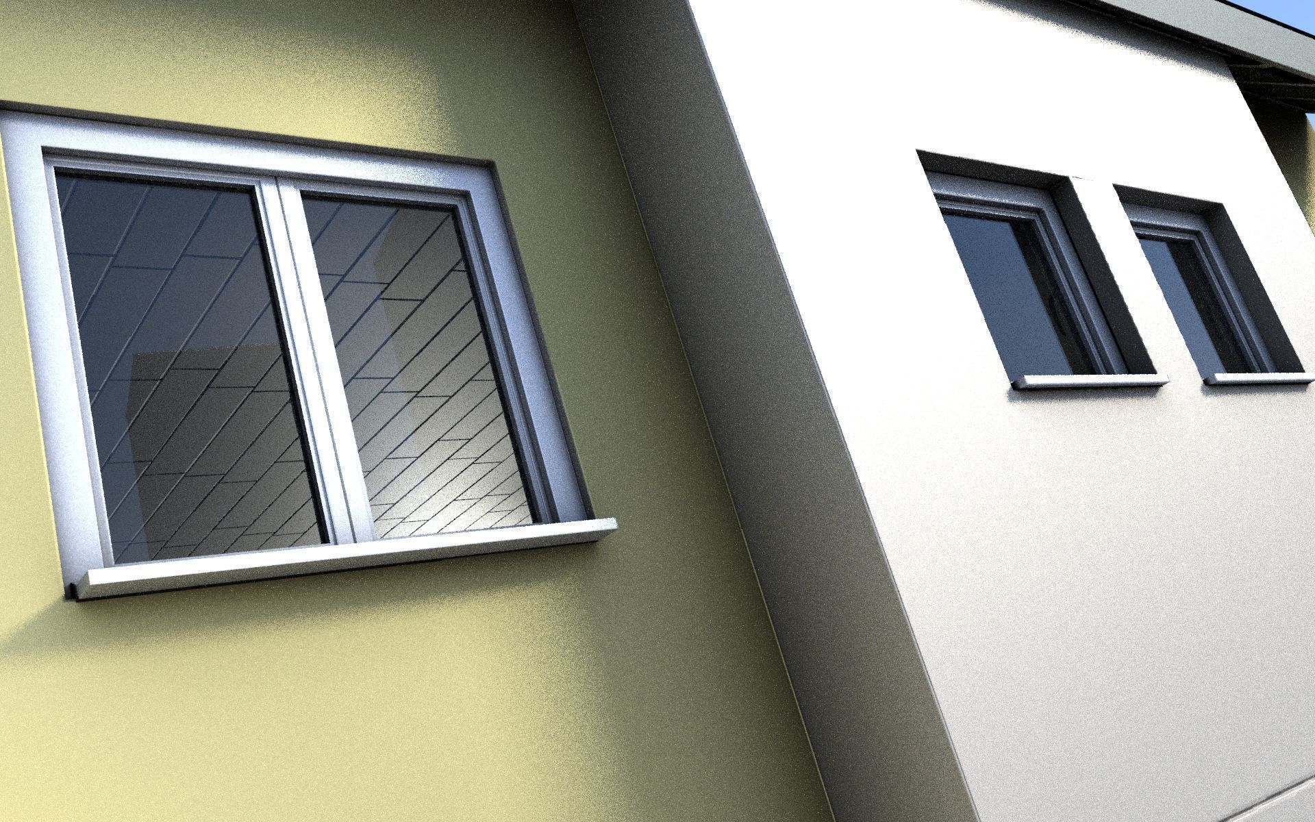 City Double Houses 3D Model Collection_269