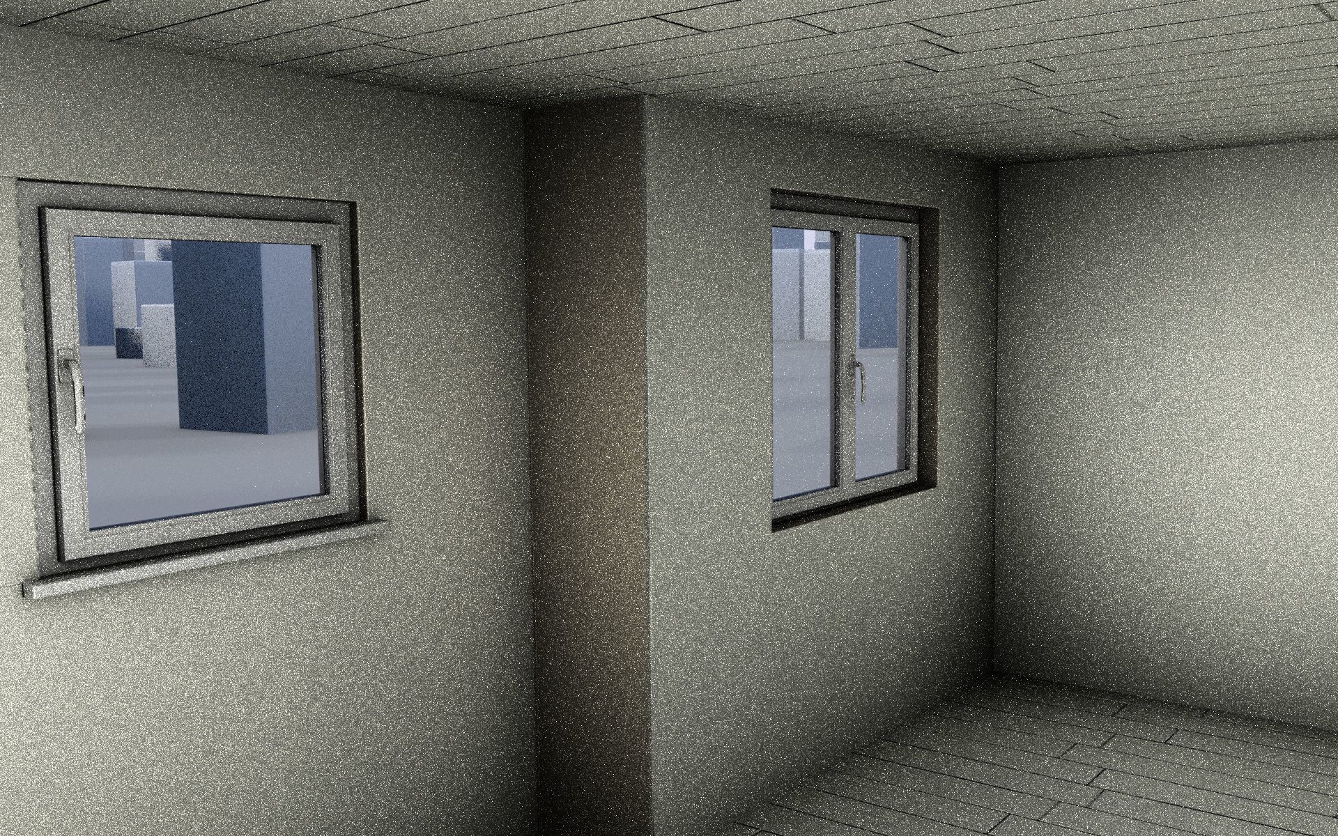 City Double Houses 3D Model Collection_264