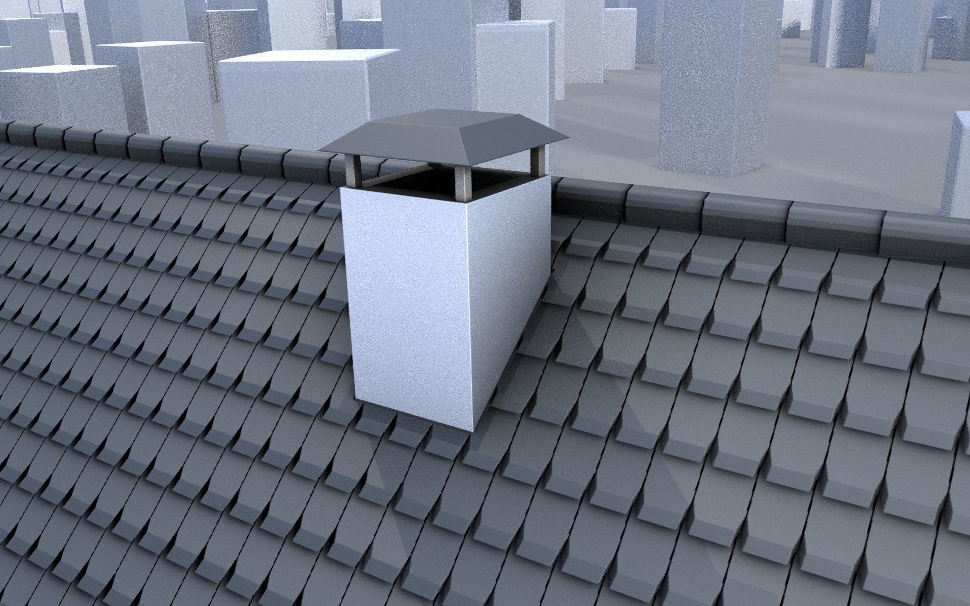 City Double Houses 3D Model Collection_380