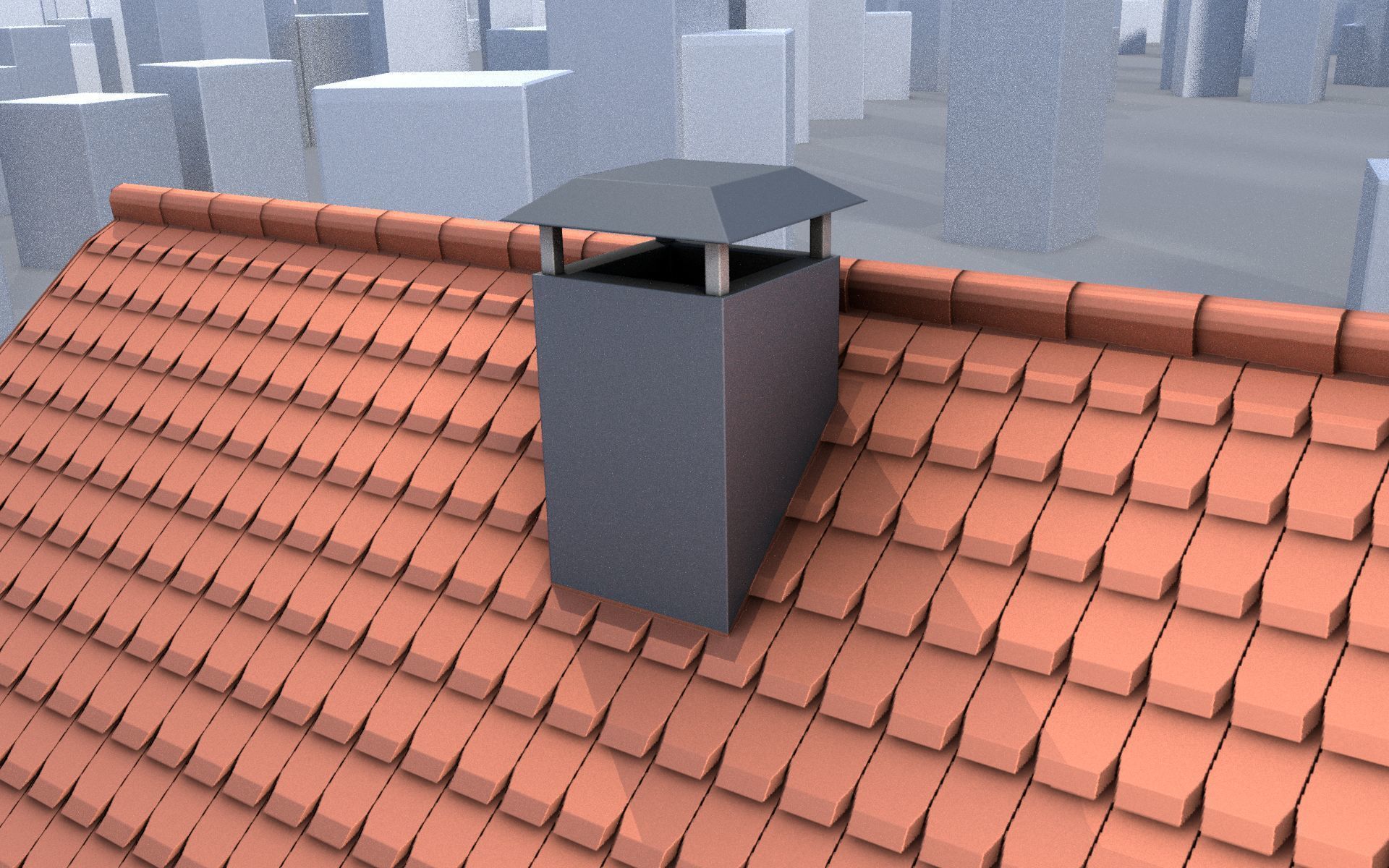 City Double Houses 3D Model Collection_18