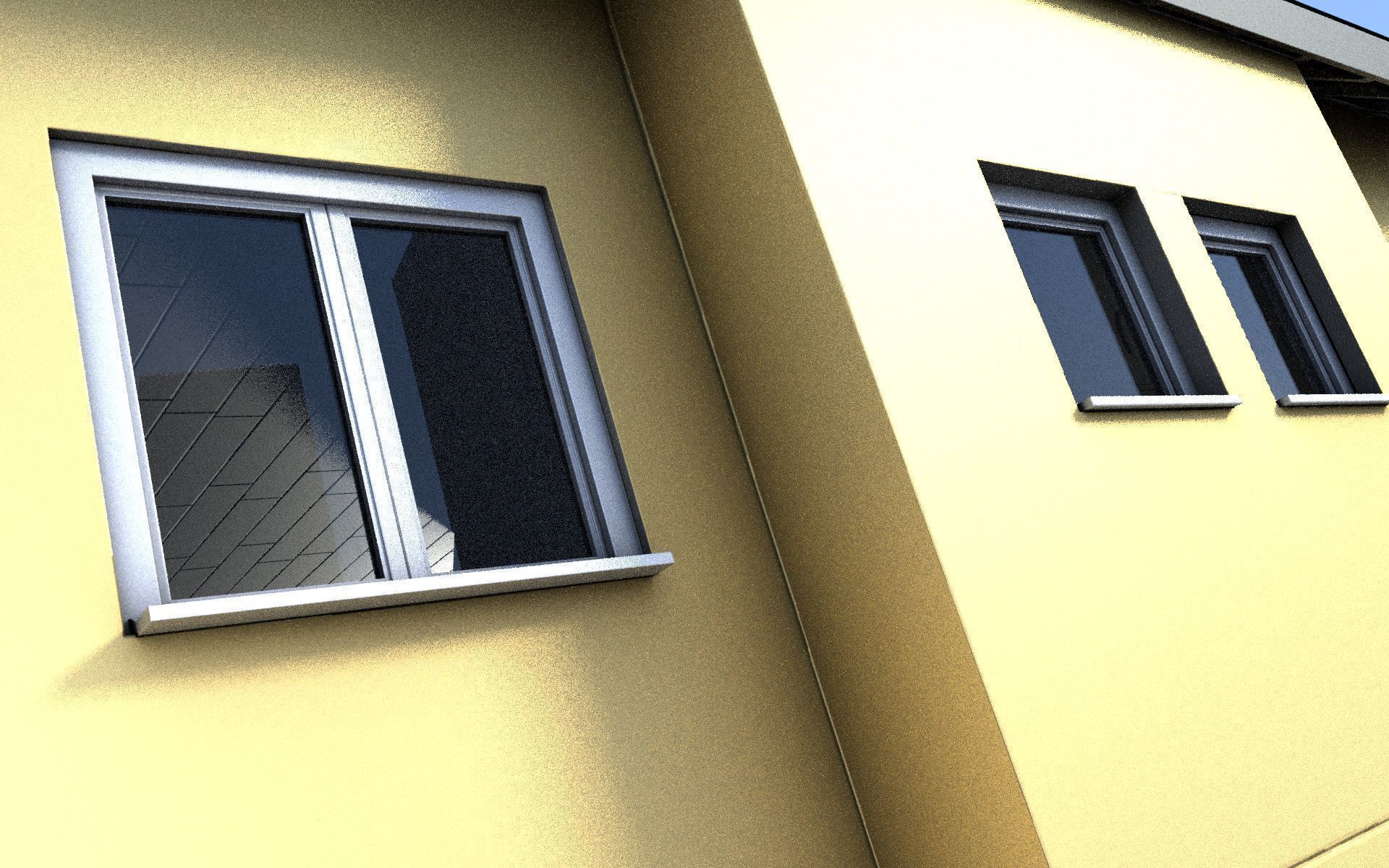 City Double Houses 3D Model Collection_532