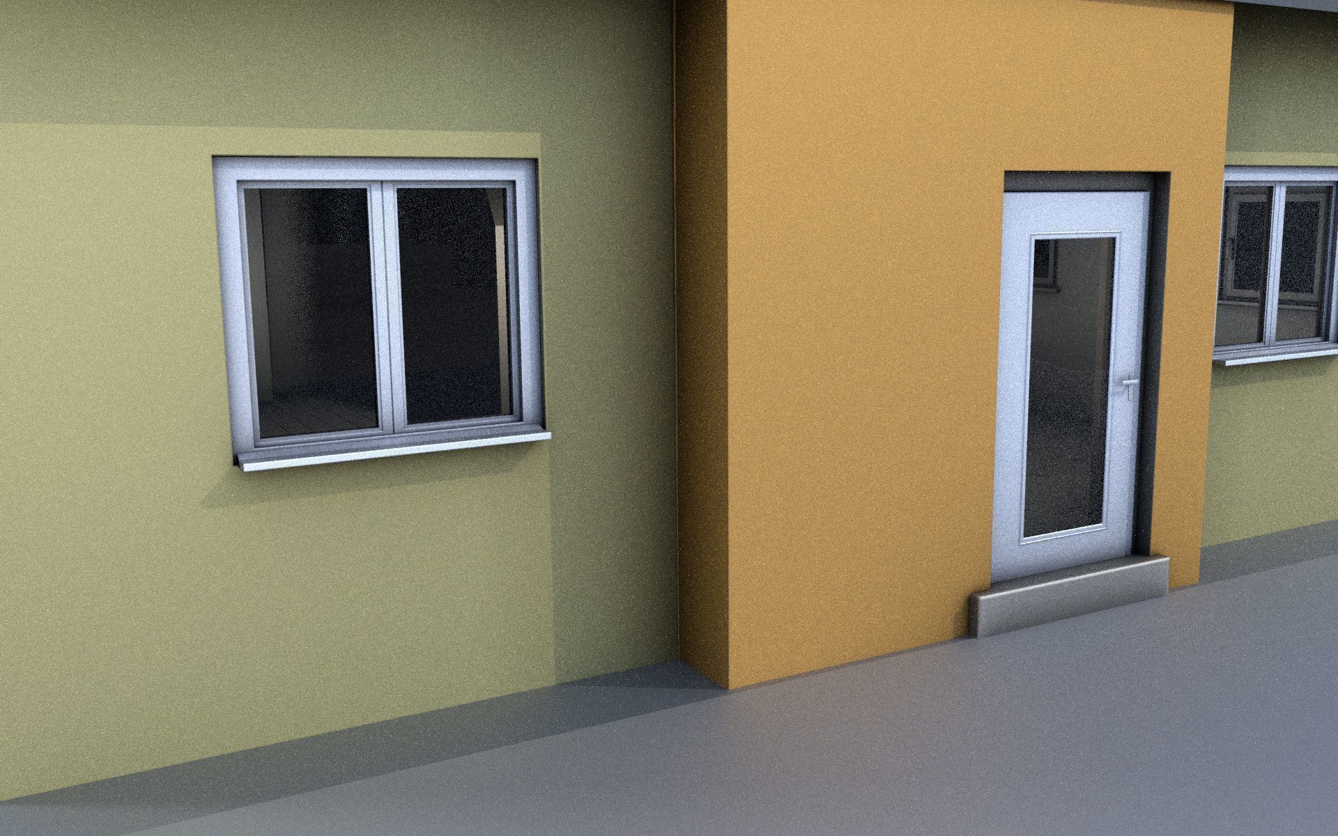 City Double Houses 3D Model Collection_177