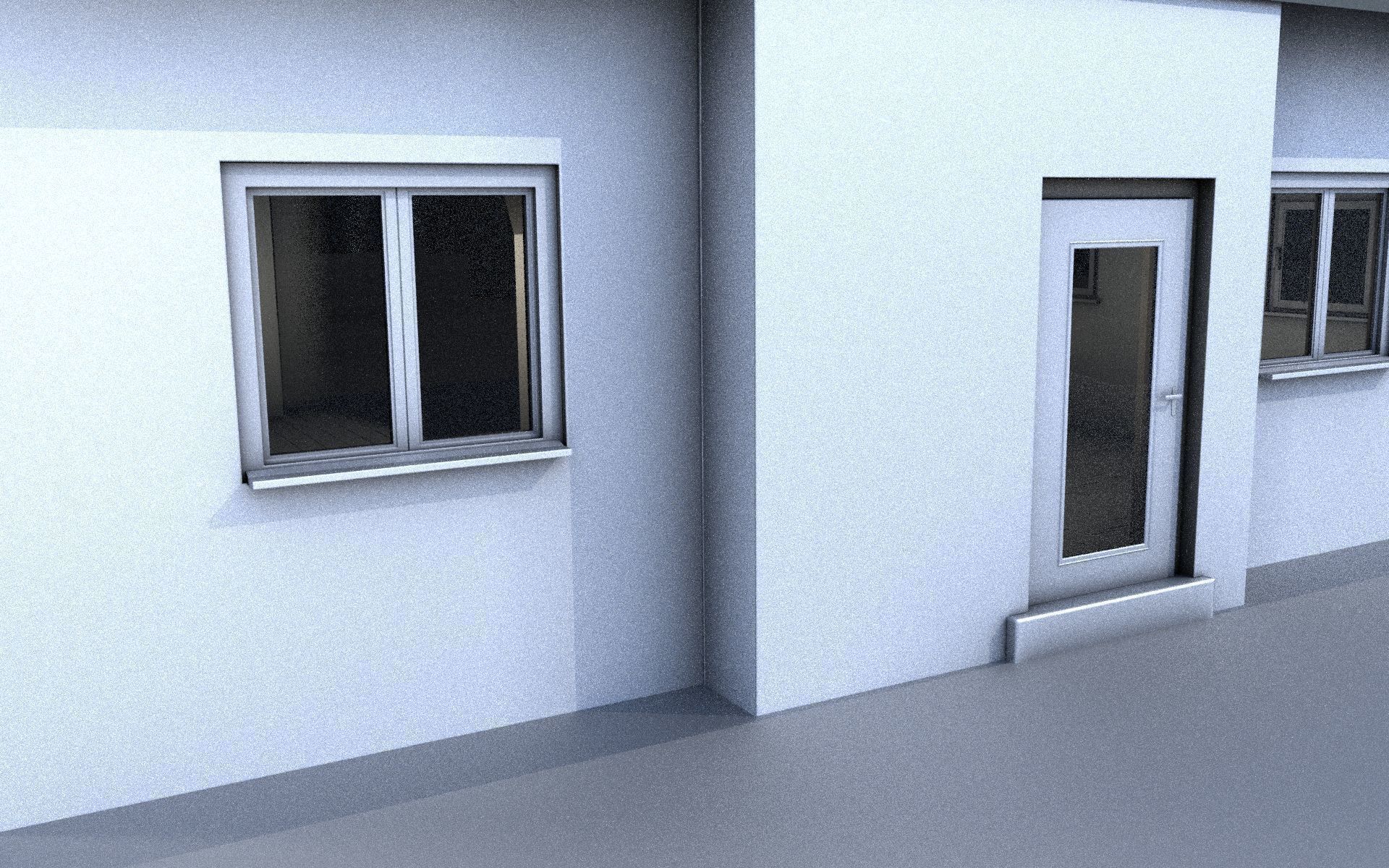 City Double Houses 3D Model Collection_385