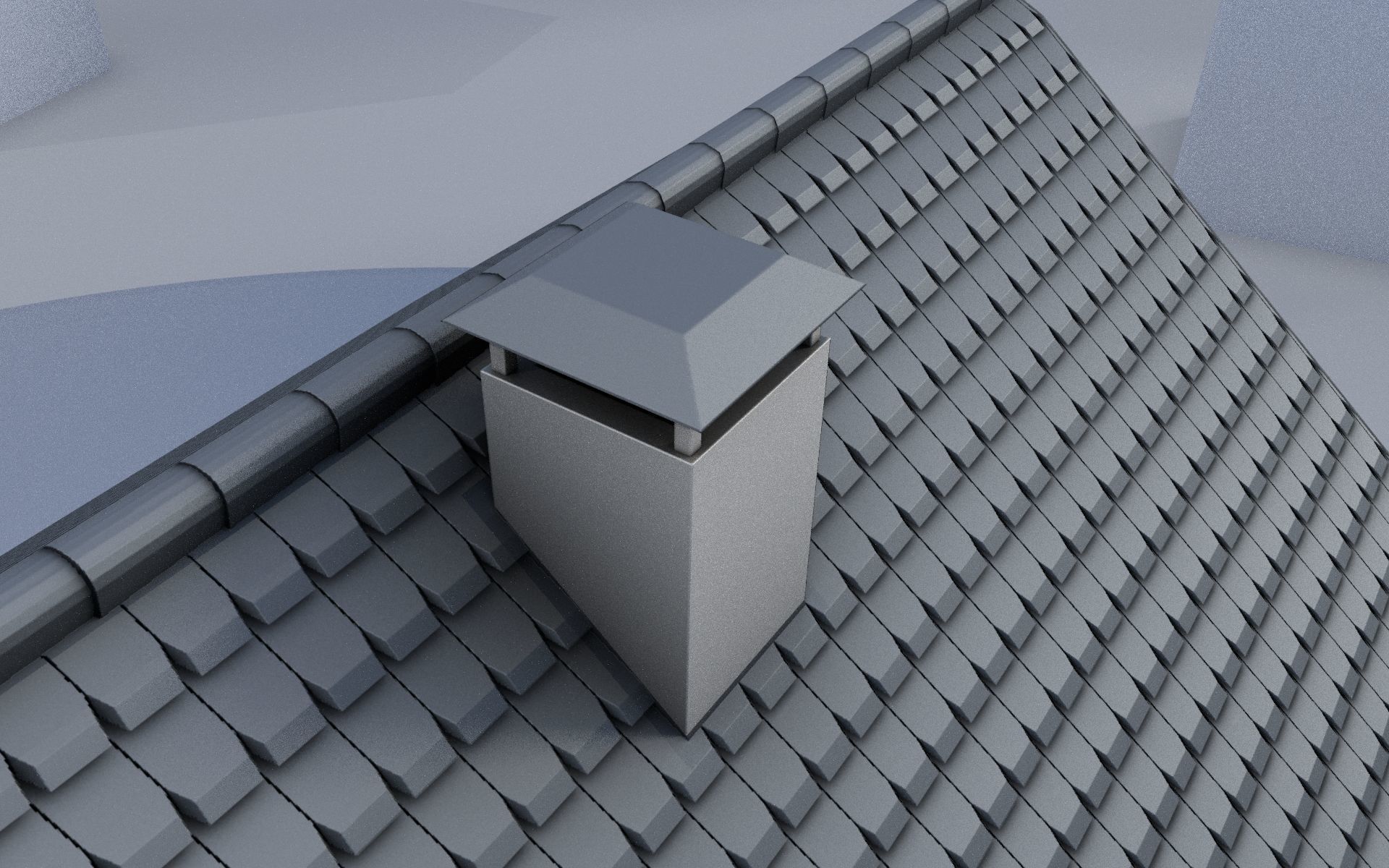 City Double Houses 3D Model Collection_493