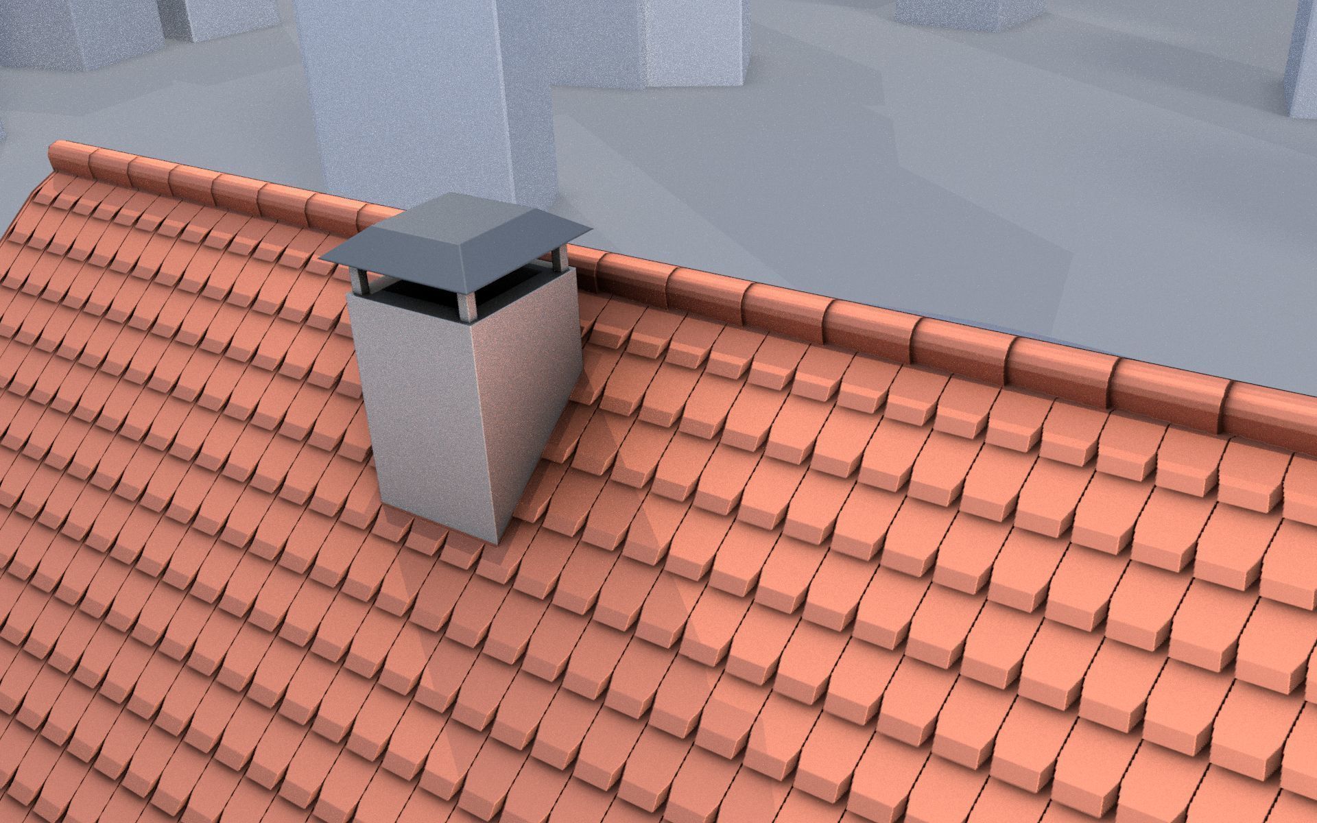 City Double Houses 3D Model Collection_92