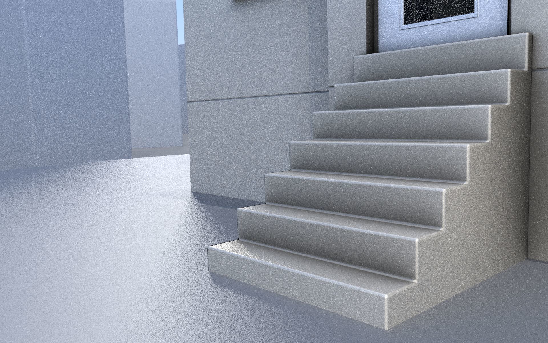 City Double Houses 3D Model Collection_417