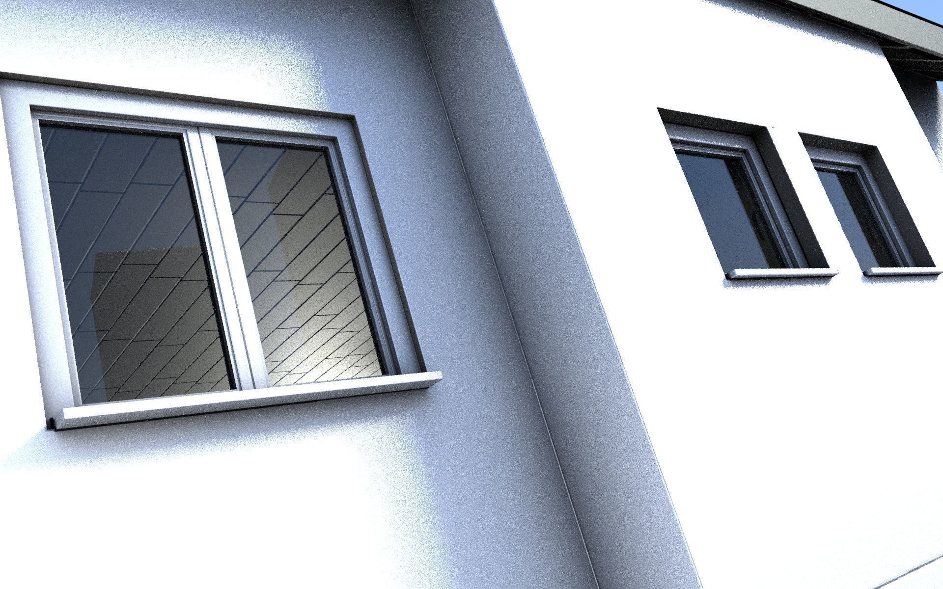 City Double Houses 3D Model Collection_399