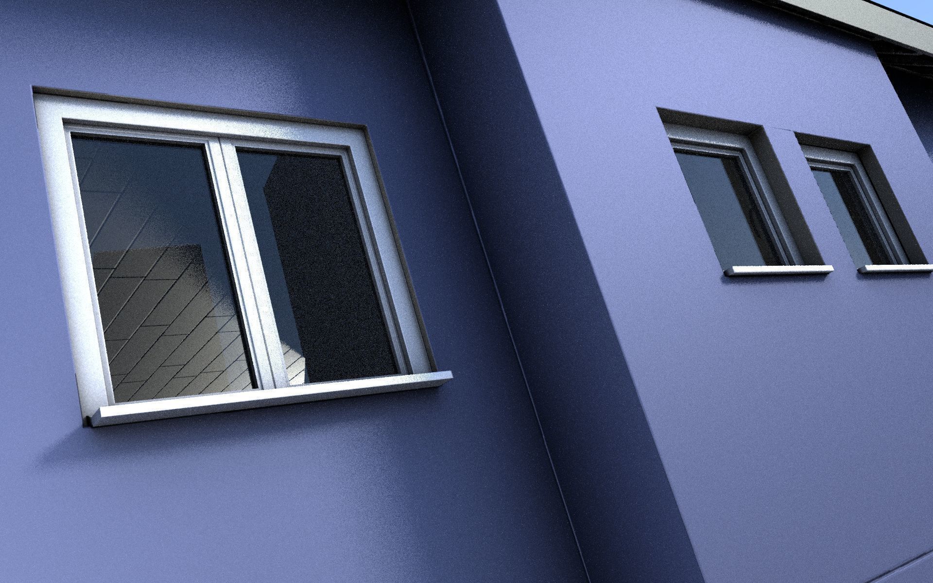 City Double Houses 3D Model Collection_616