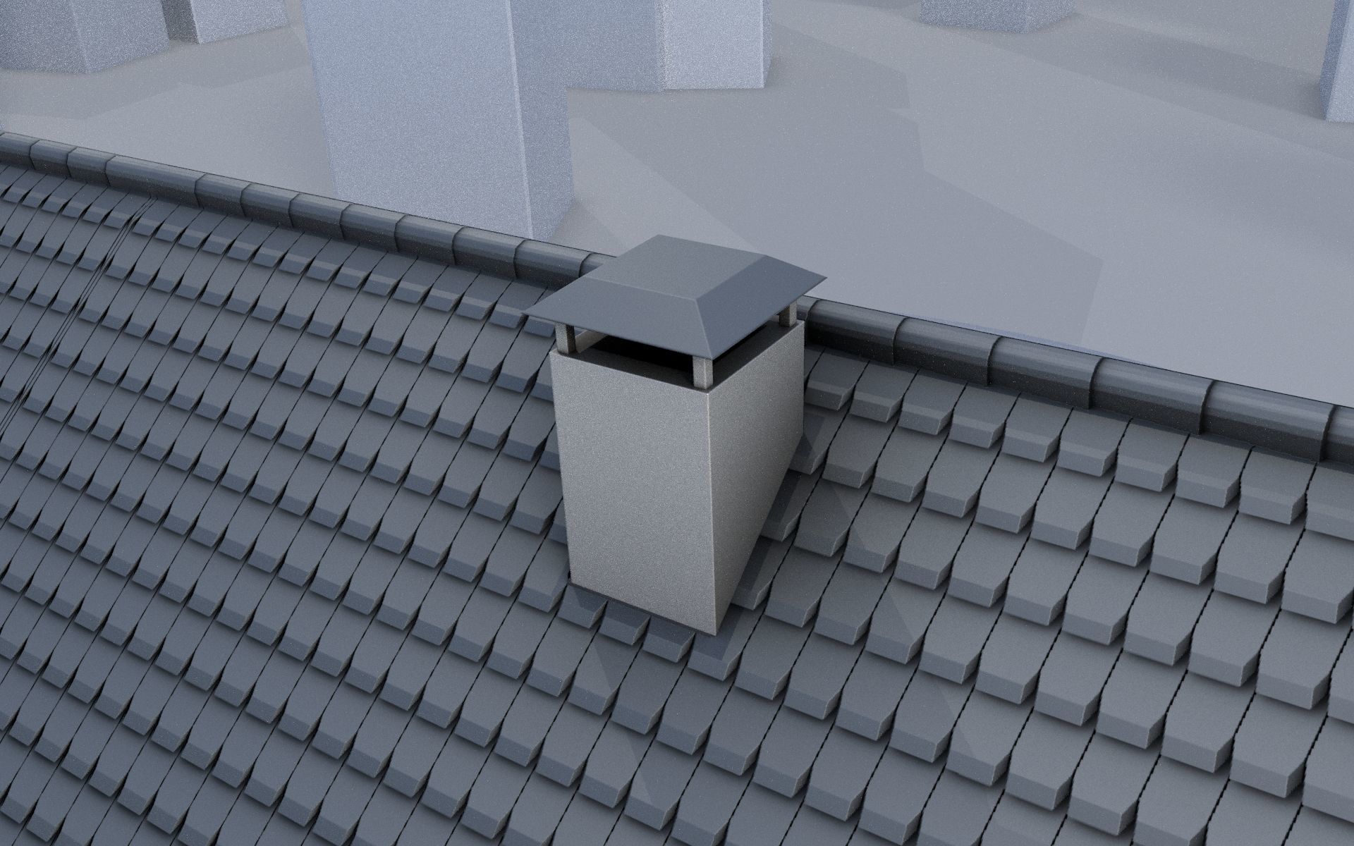 City Double Houses 3D Model Collection_584