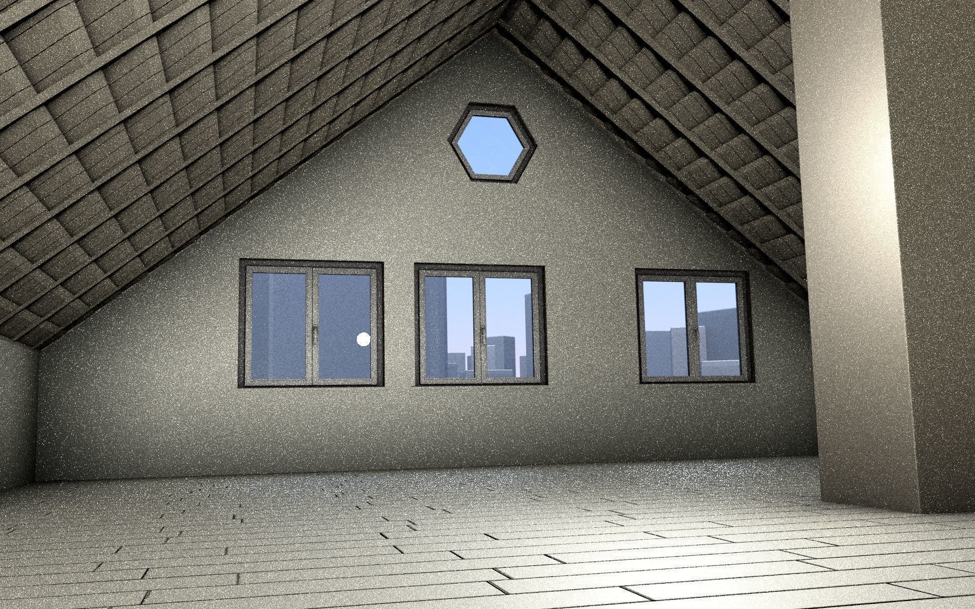 City Double Houses 3D Model Collection_562