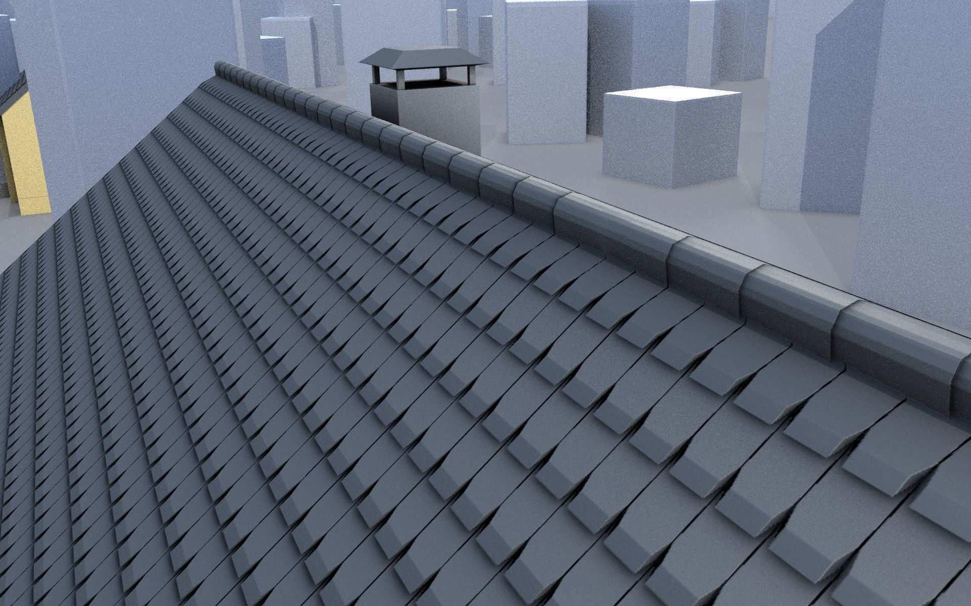 City Double Houses 3D Model Collection_585