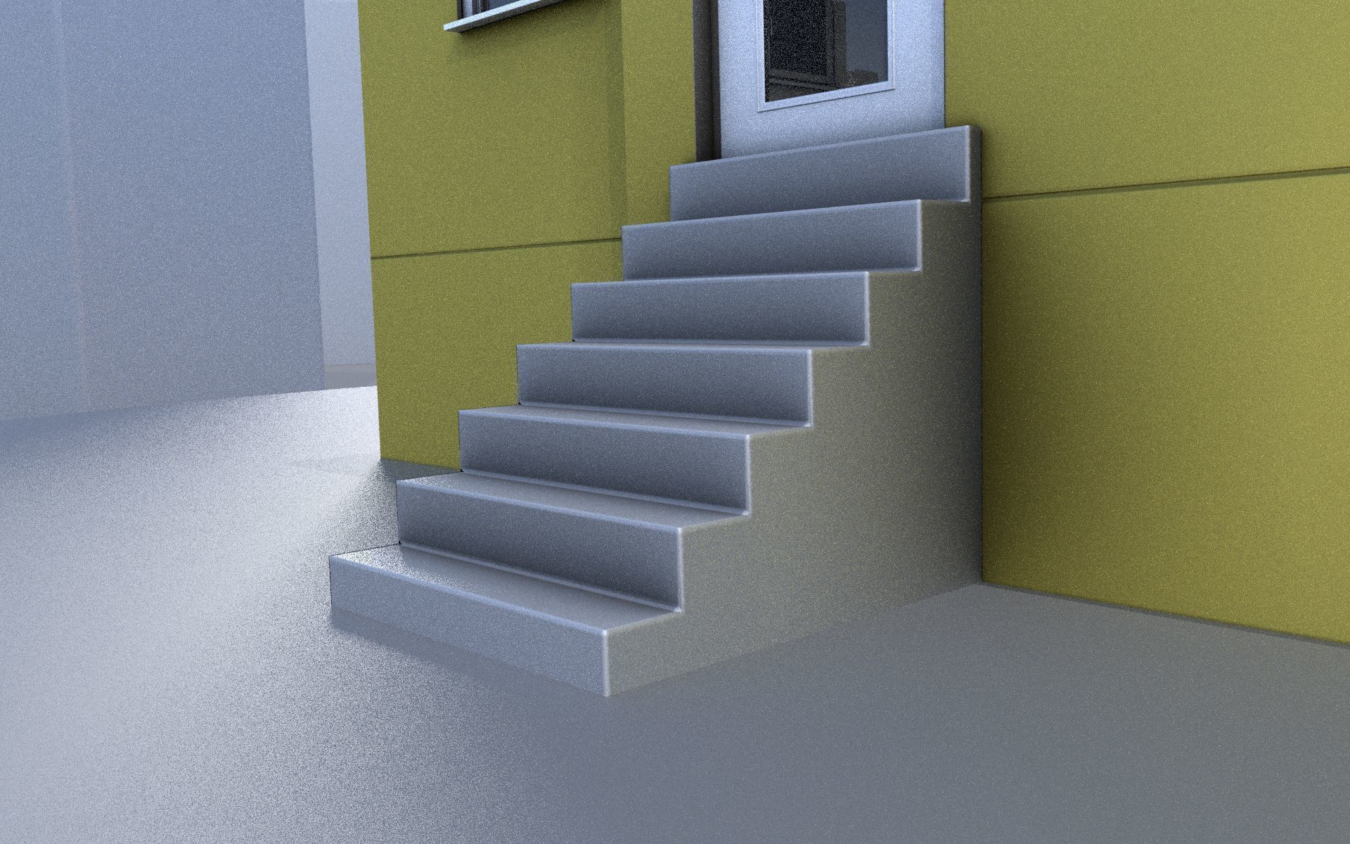 City Double Houses 3D Model Collection_119