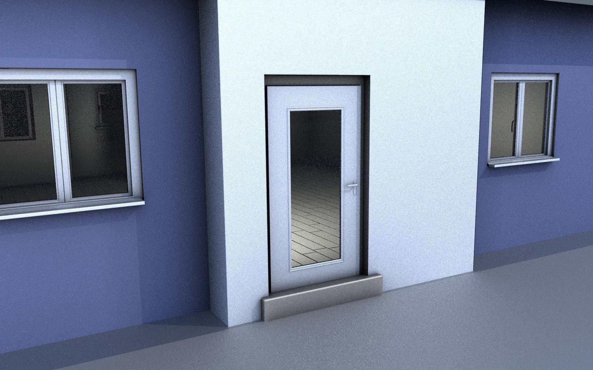 City Double Houses 3D Model Collection_642