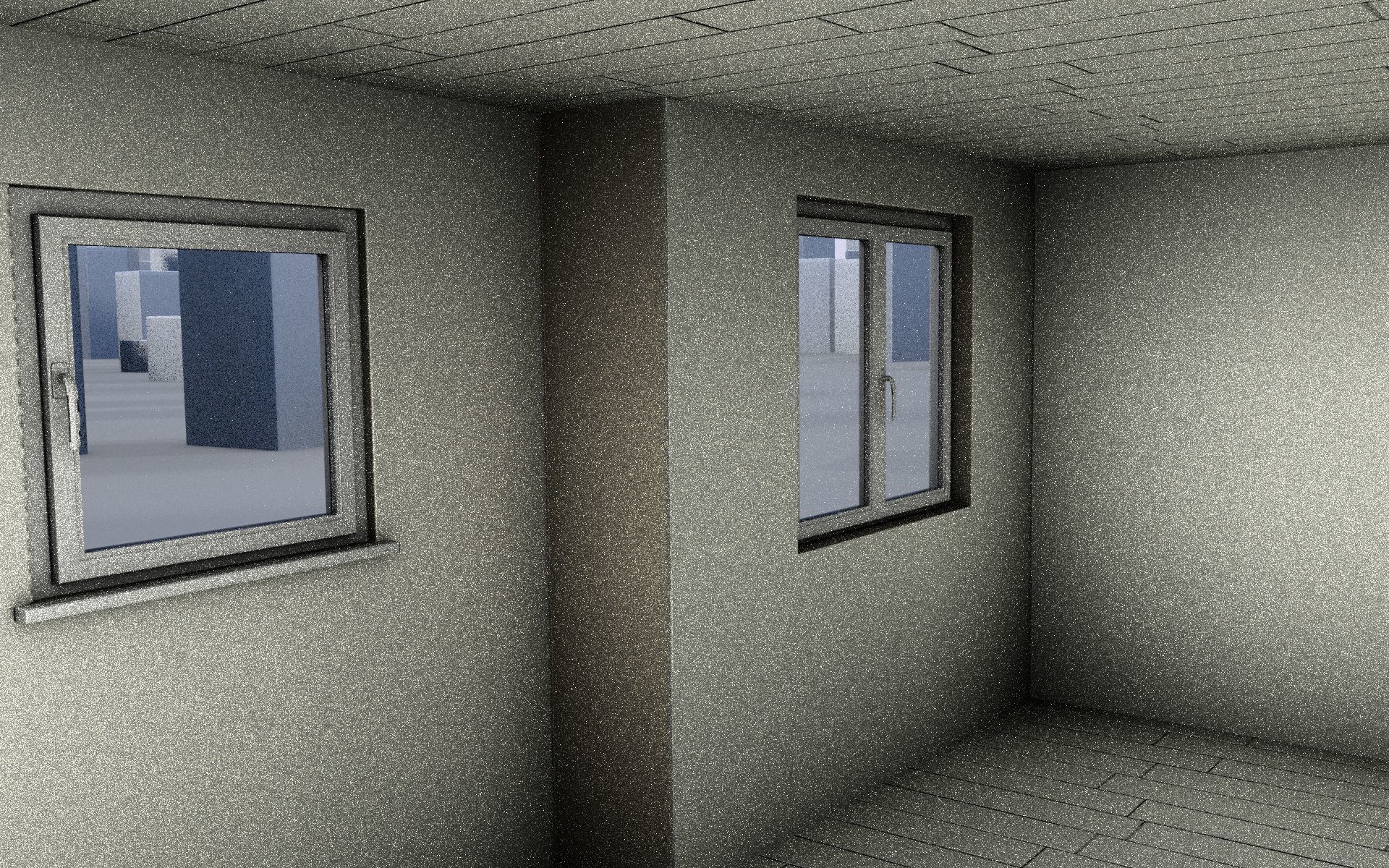 City Double Houses 3D Model Collection_397