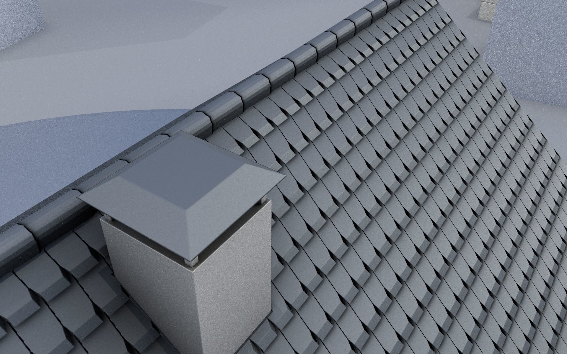 City Double Houses 3D Model Collection_499