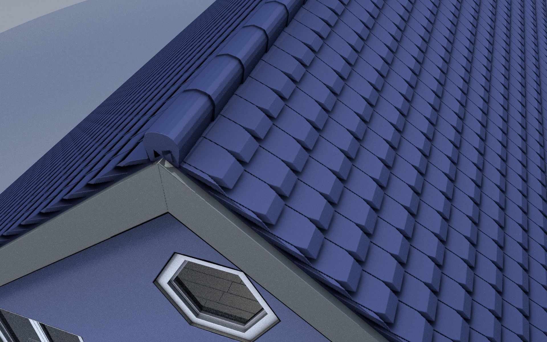 City Double Houses 3D Model Collection_655