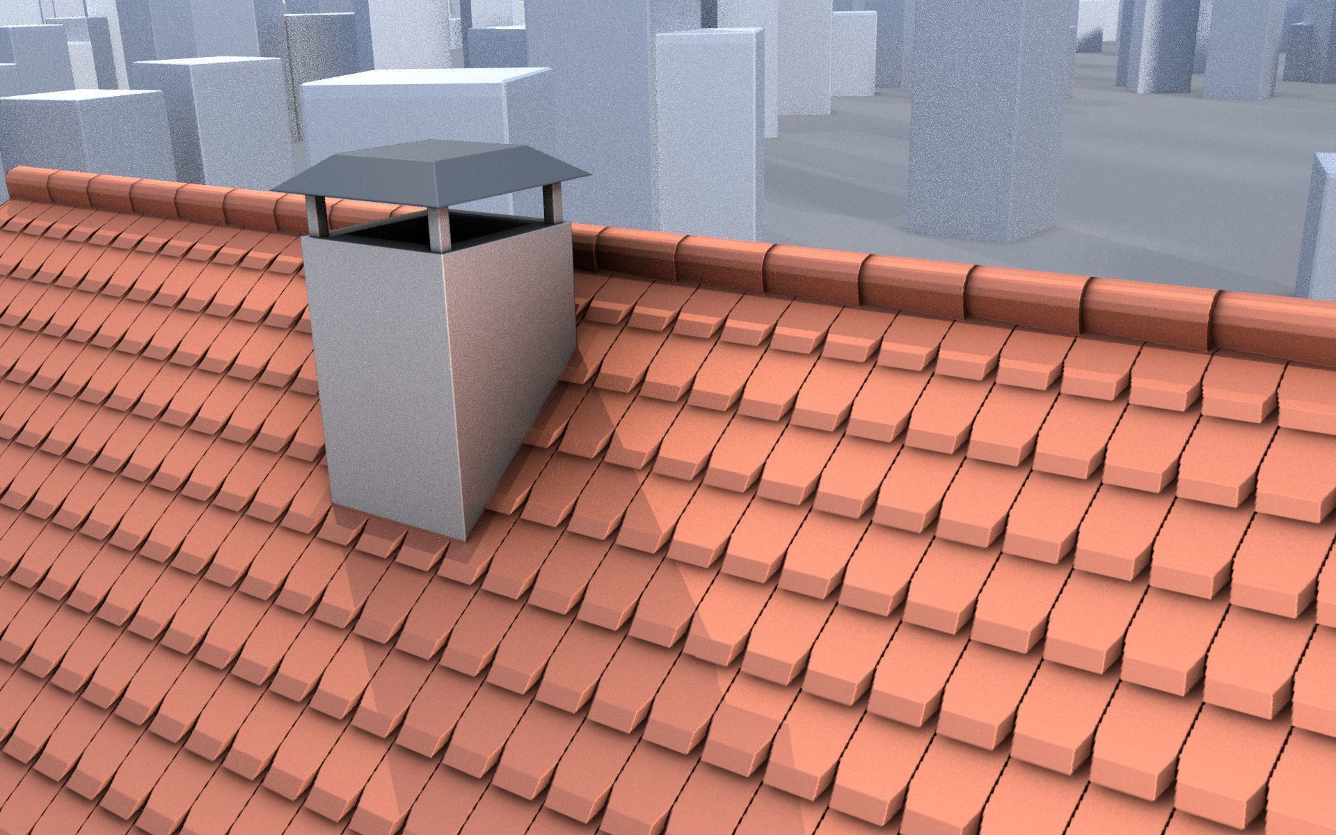 City Double Houses 3D Model Collection_159