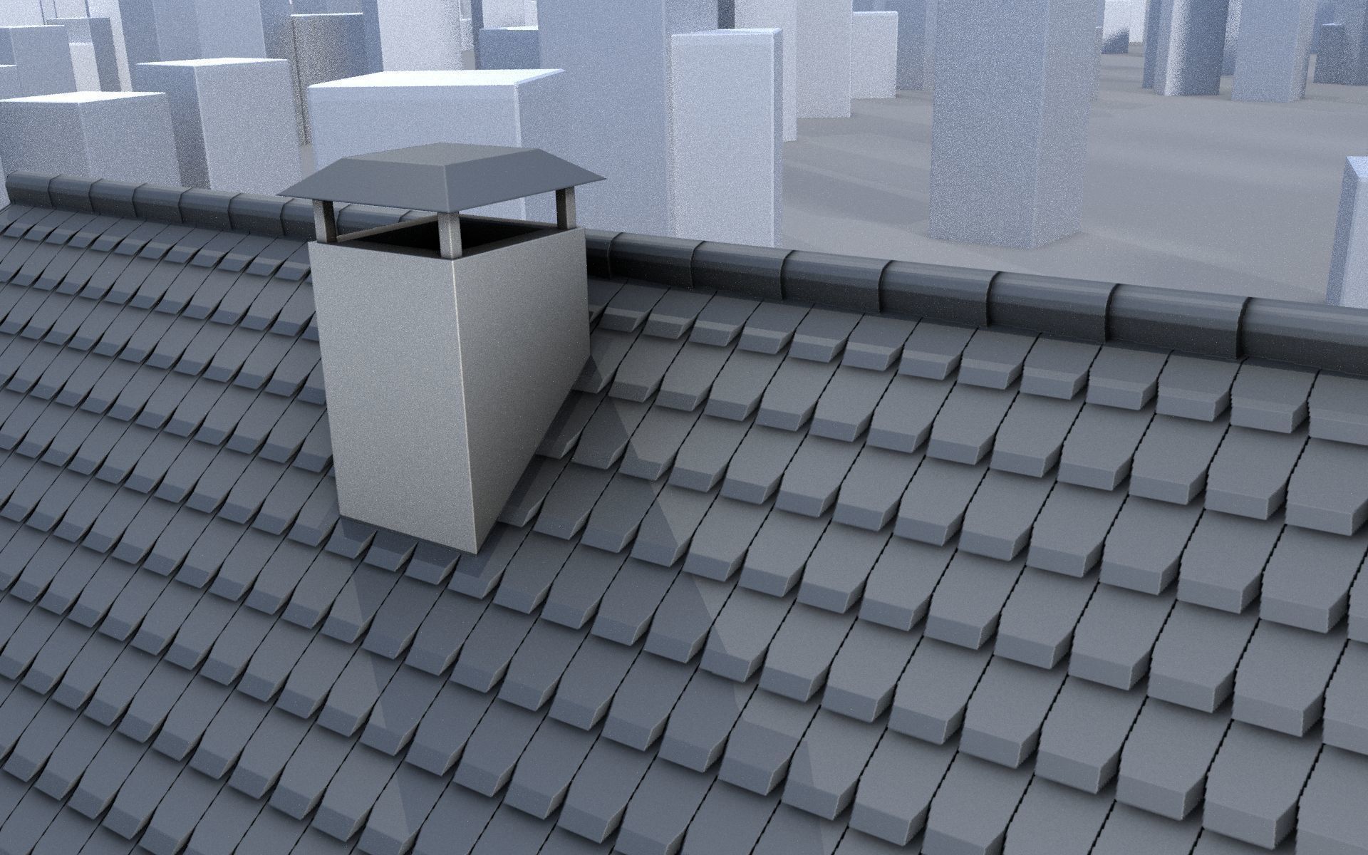 City Double Houses 3D Model Collection_511