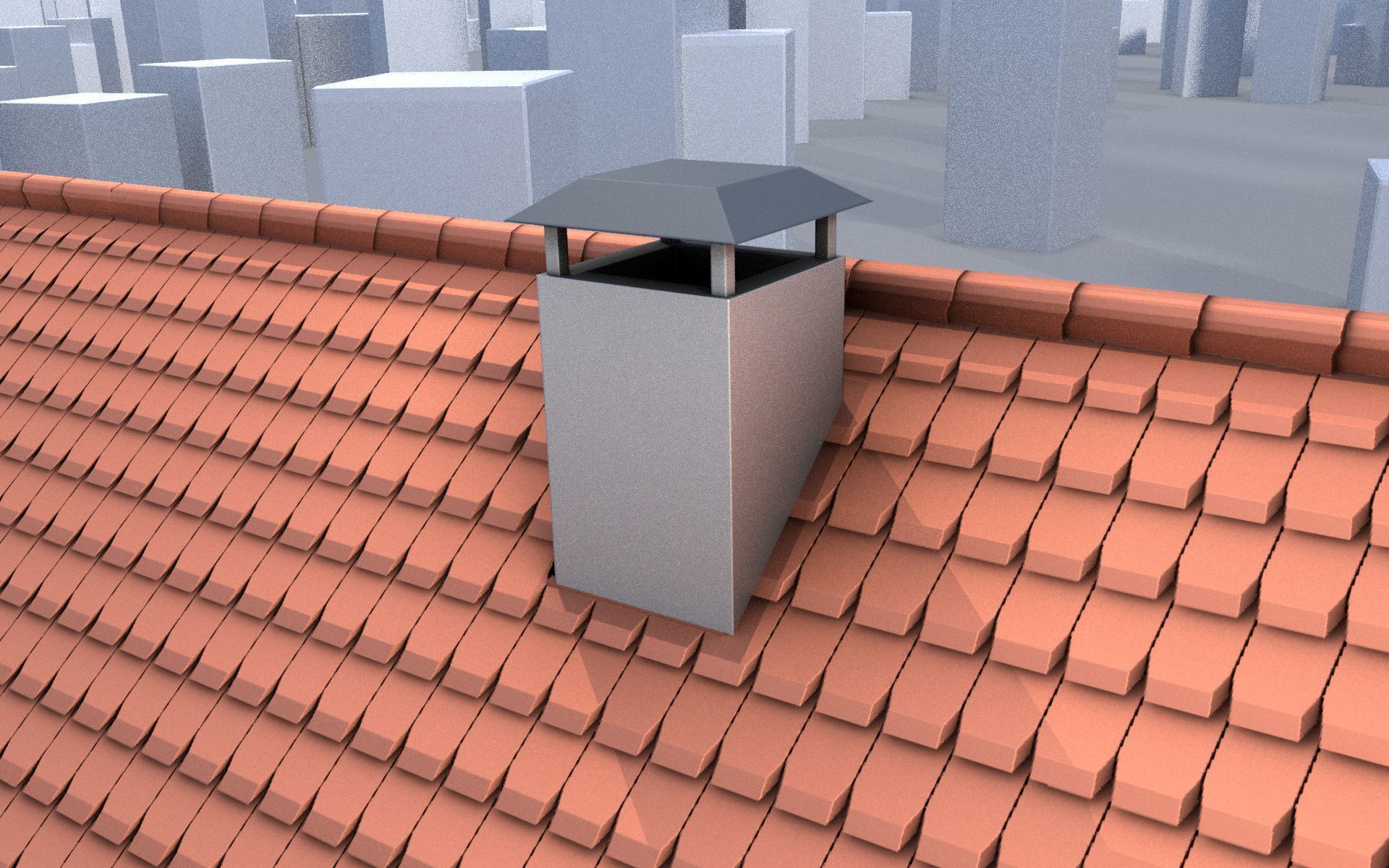 City Double Houses 3D Model Collection_104