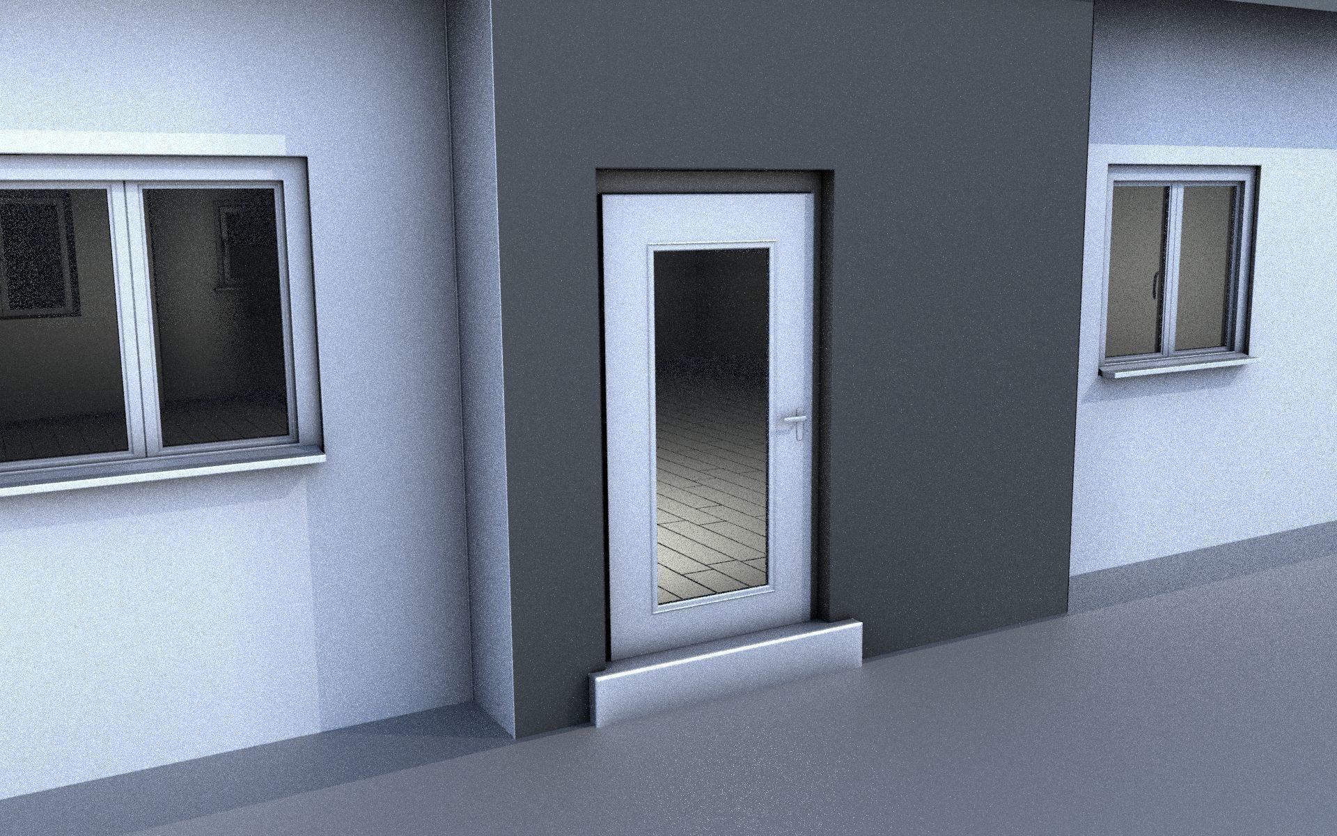 City Double Houses 3D Model Collection_333