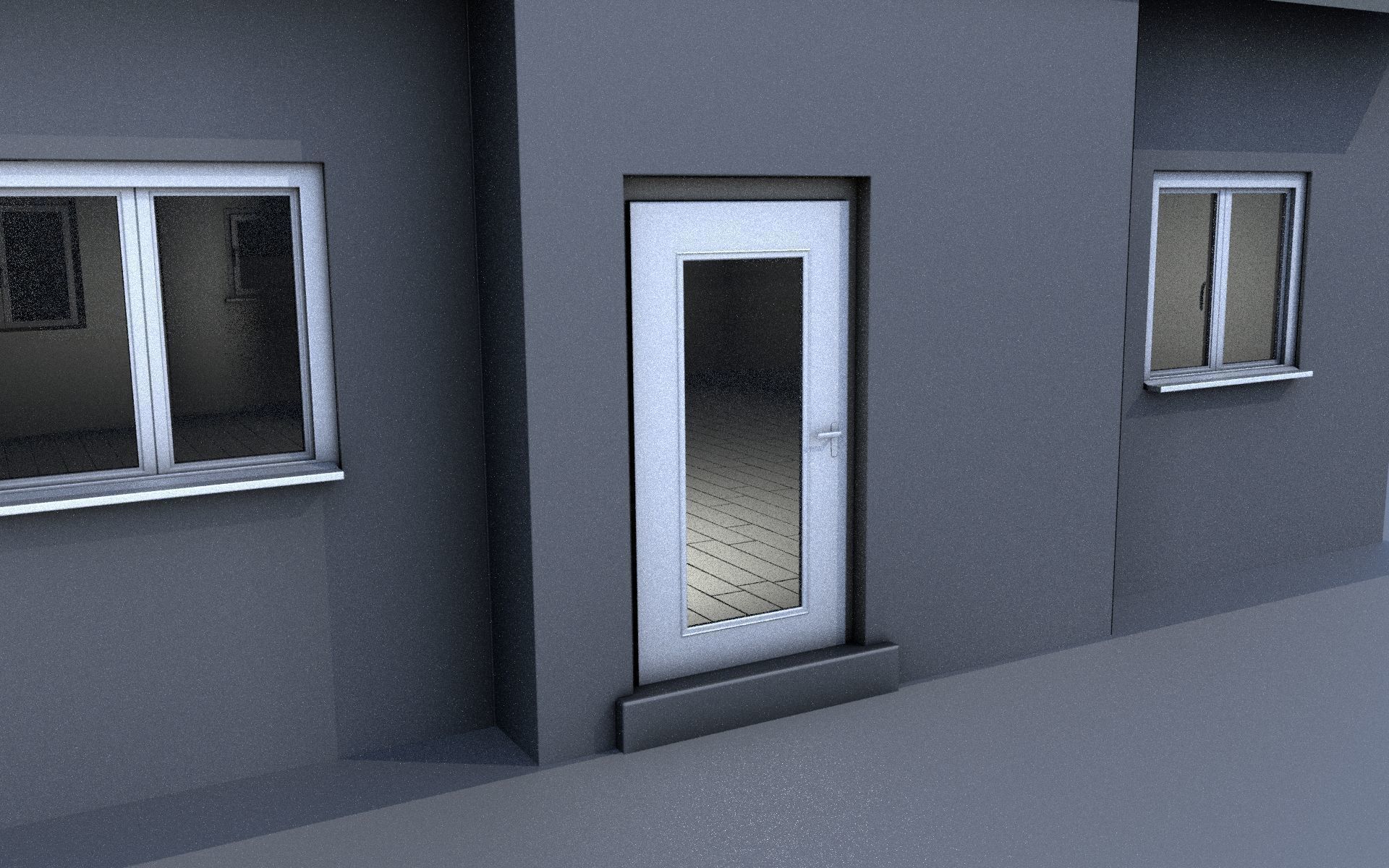 City Double Houses 3D Model Collection_21