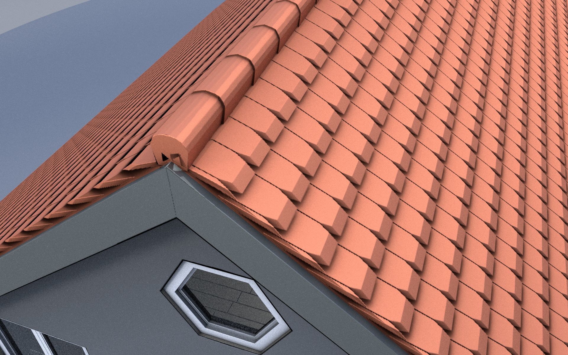 City Double Houses 3D Model Collection_53