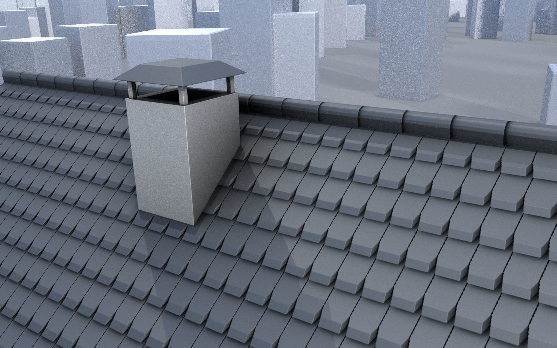 City Double Houses 3D Model Collection_420