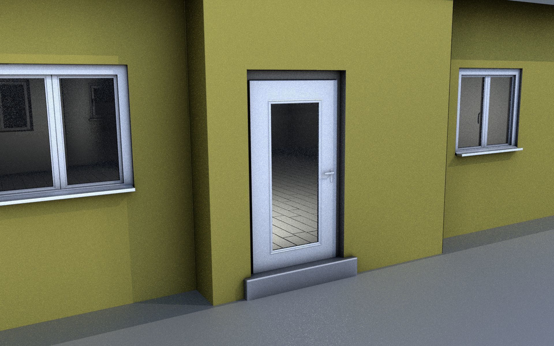 City Double Houses 3D Model Collection_118