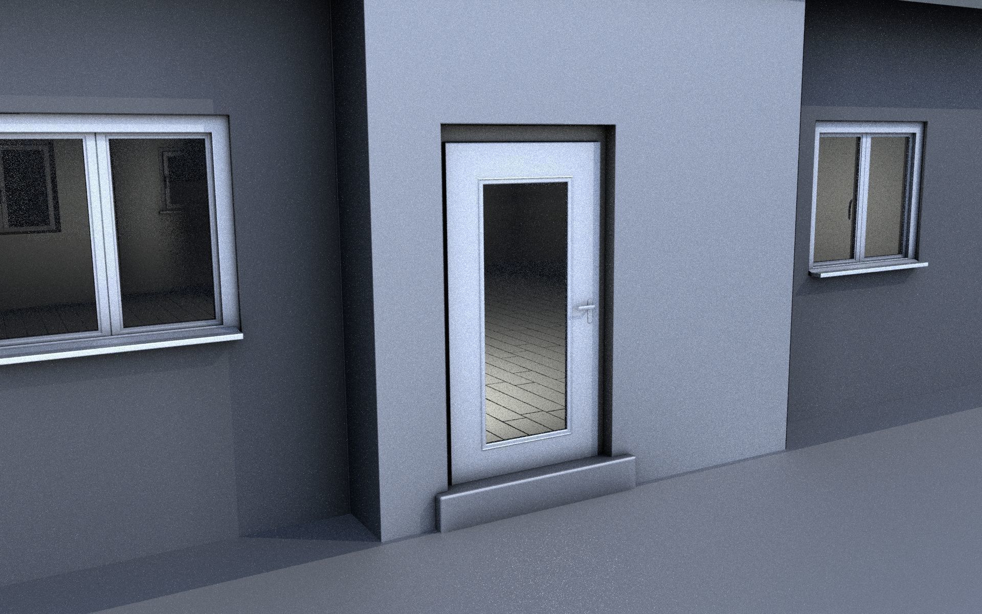 City Double Houses 3D Model Collection_78