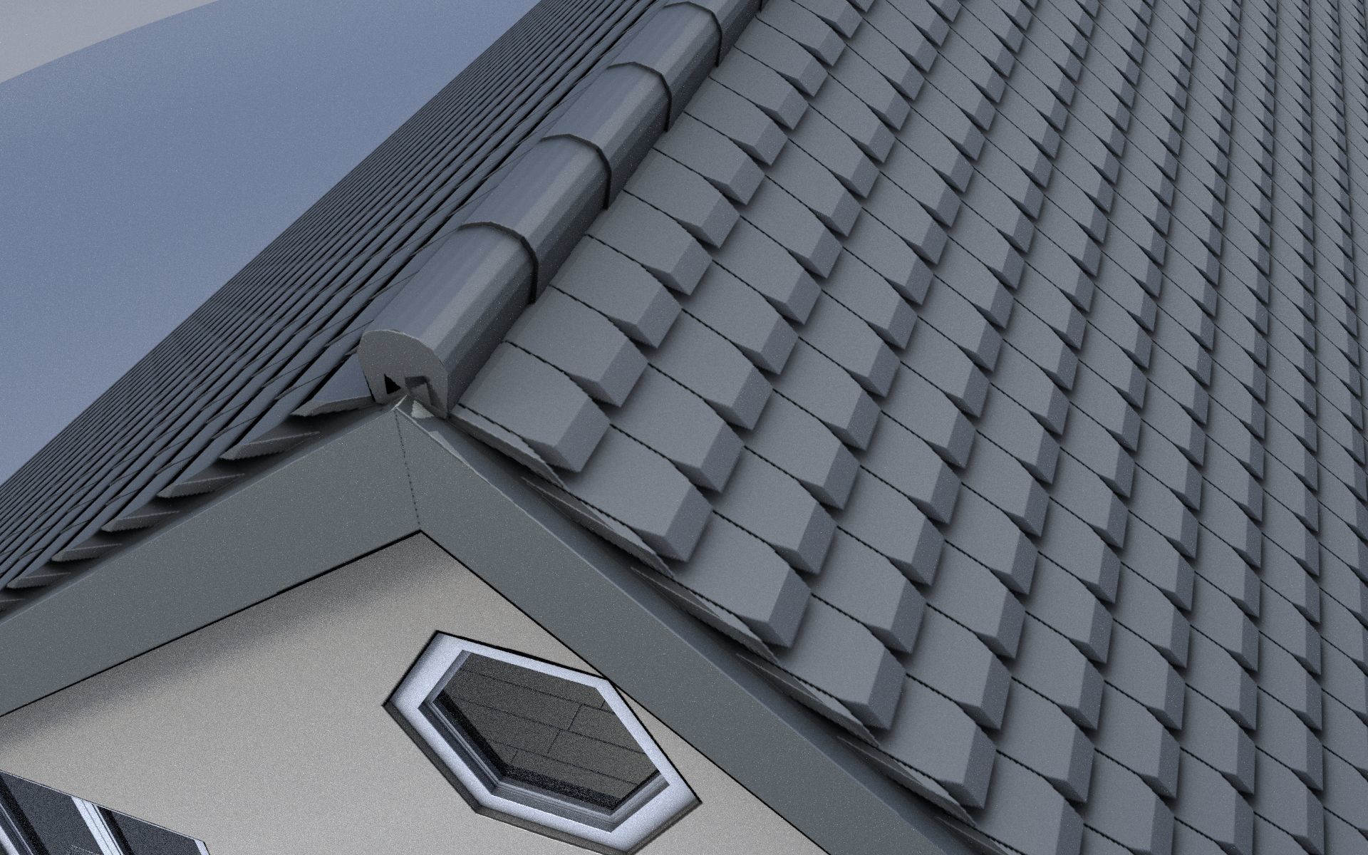 City Double Houses 3D Model Collection_480