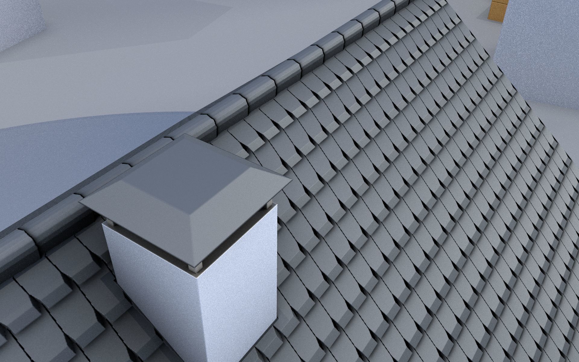 City Double Houses 3D Model Collection_219