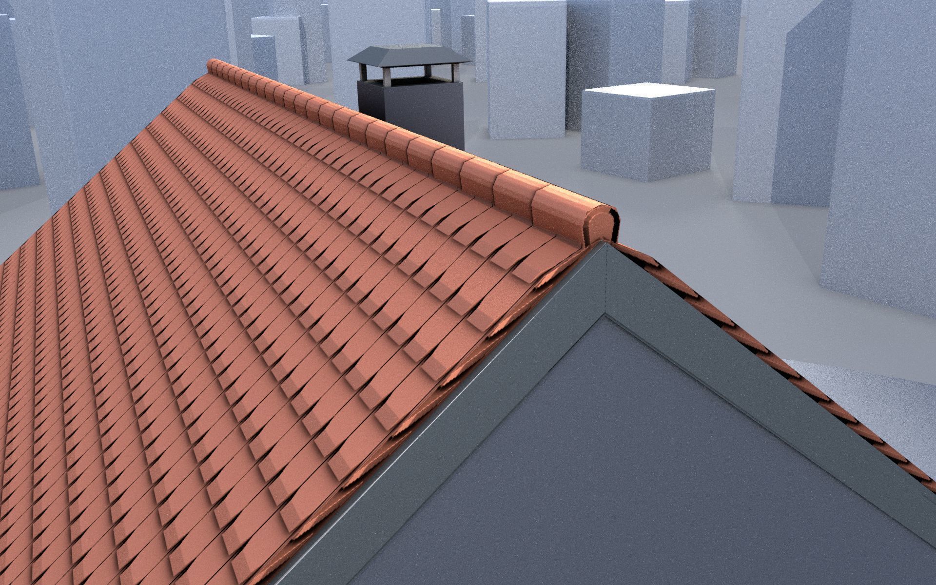 City Double Houses 3D Model Collection_62