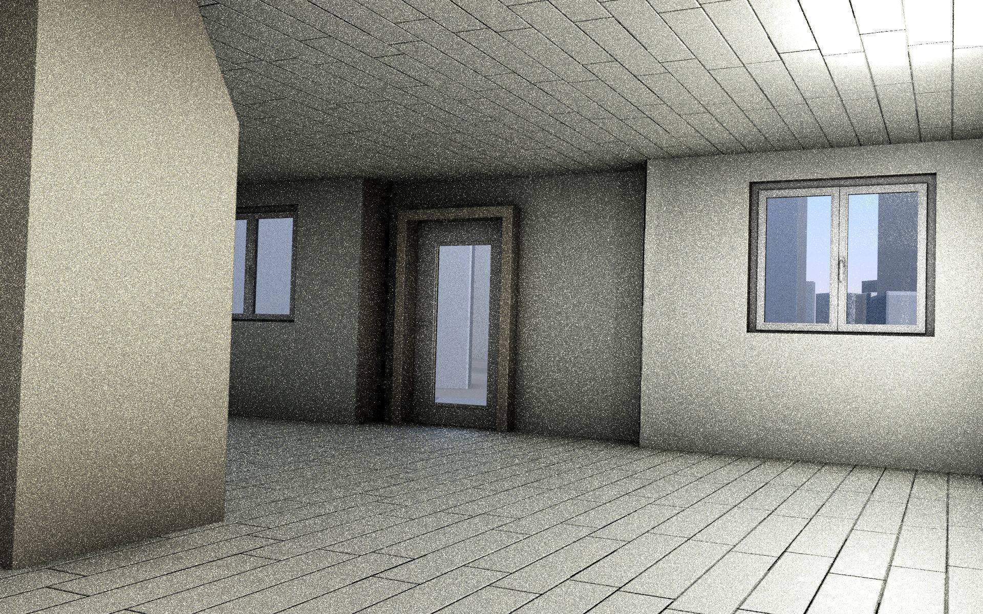 City Double Houses 3D Model Collection_698